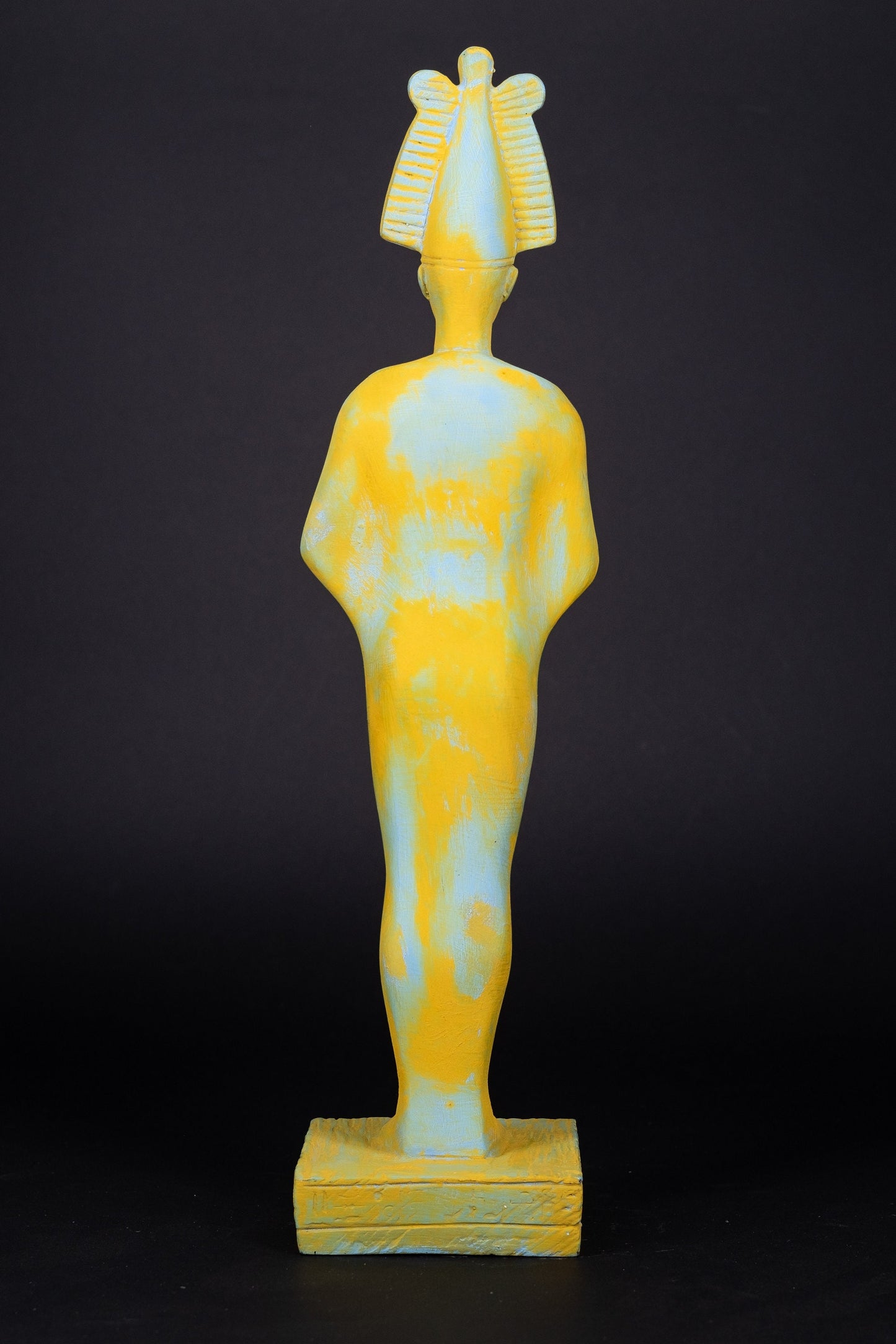 Statue of Ancient Egyptian Art Osiris Lord of the dead large stone made in Egypt