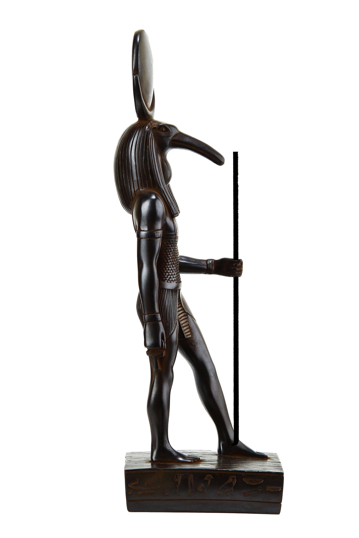 Unique Egyptian Statue of Thoth symbol of the moon, of reckoning, of learning and of writing