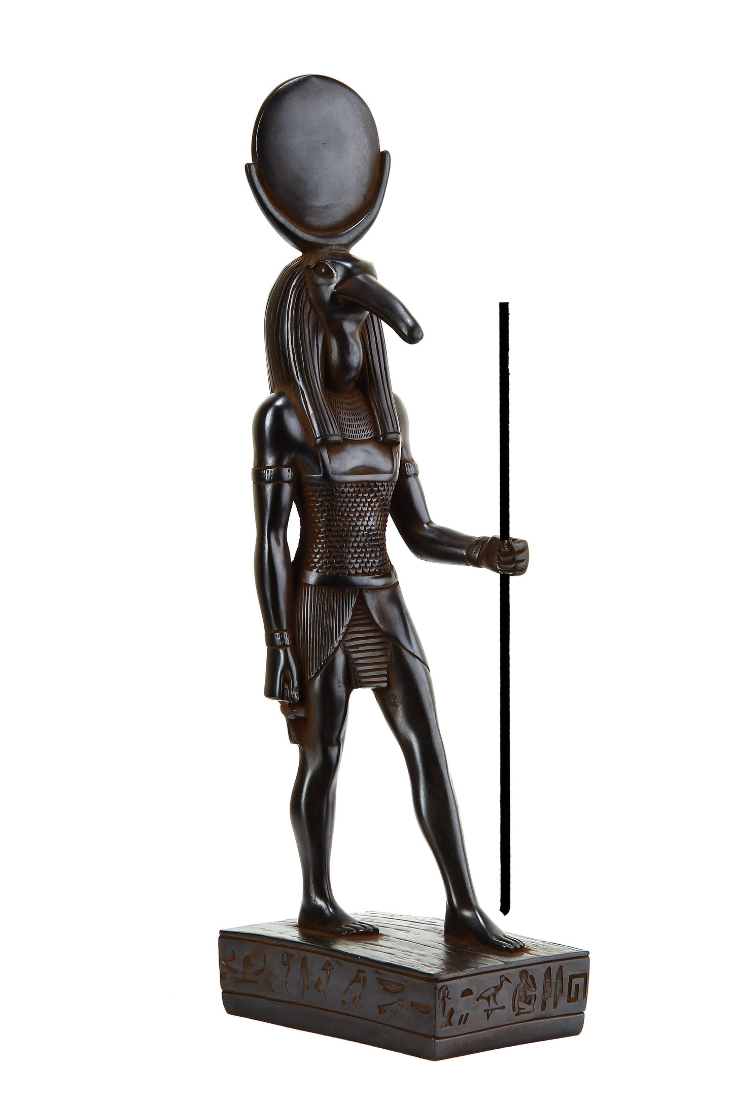Unique Egyptian Statue of Thoth symbol of the moon, of reckoning, of learning and of writing