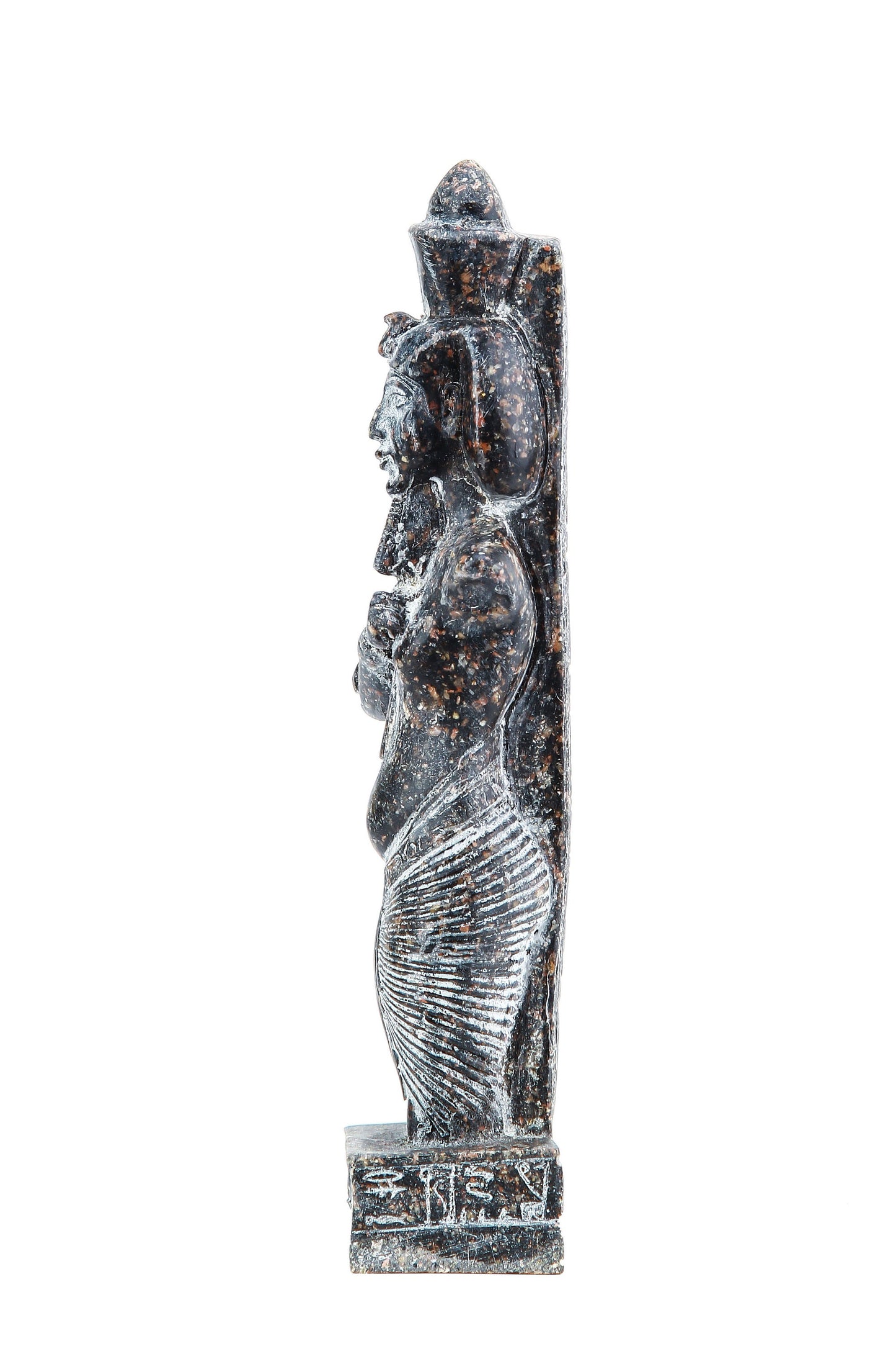 Ancient Egyptian statue of king Akhenaten also spelled Echnaton made in Egypt