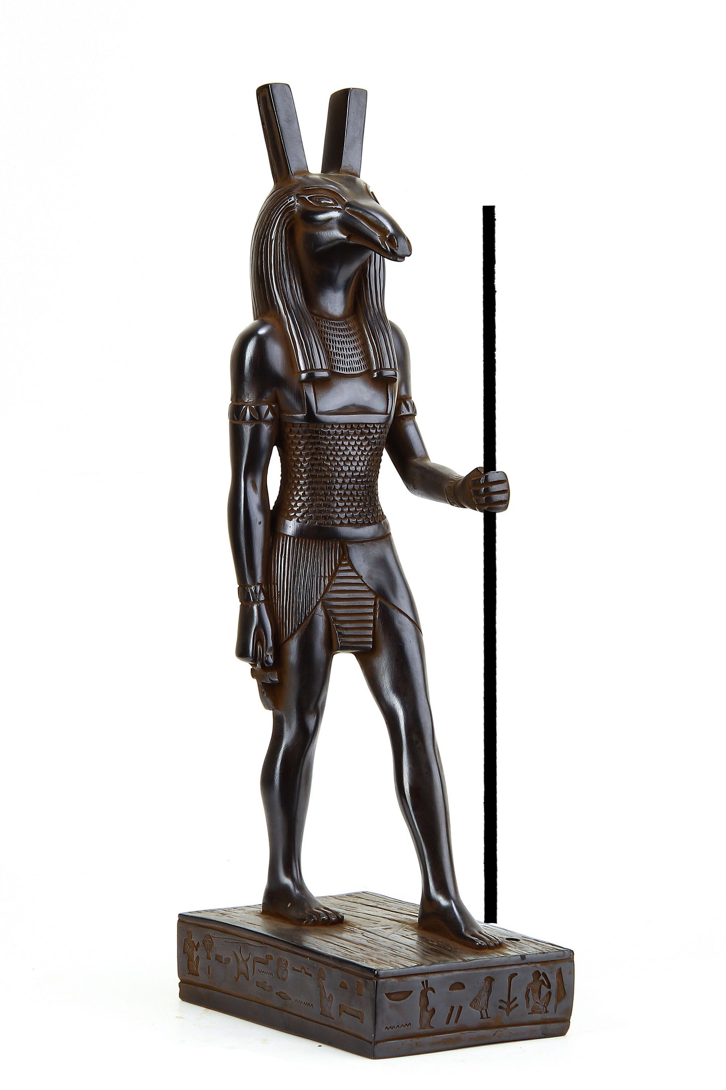 Egyptian statue of Set (Seth) and Suetekh was the Symbol of chaos, violence, deserts and storms.