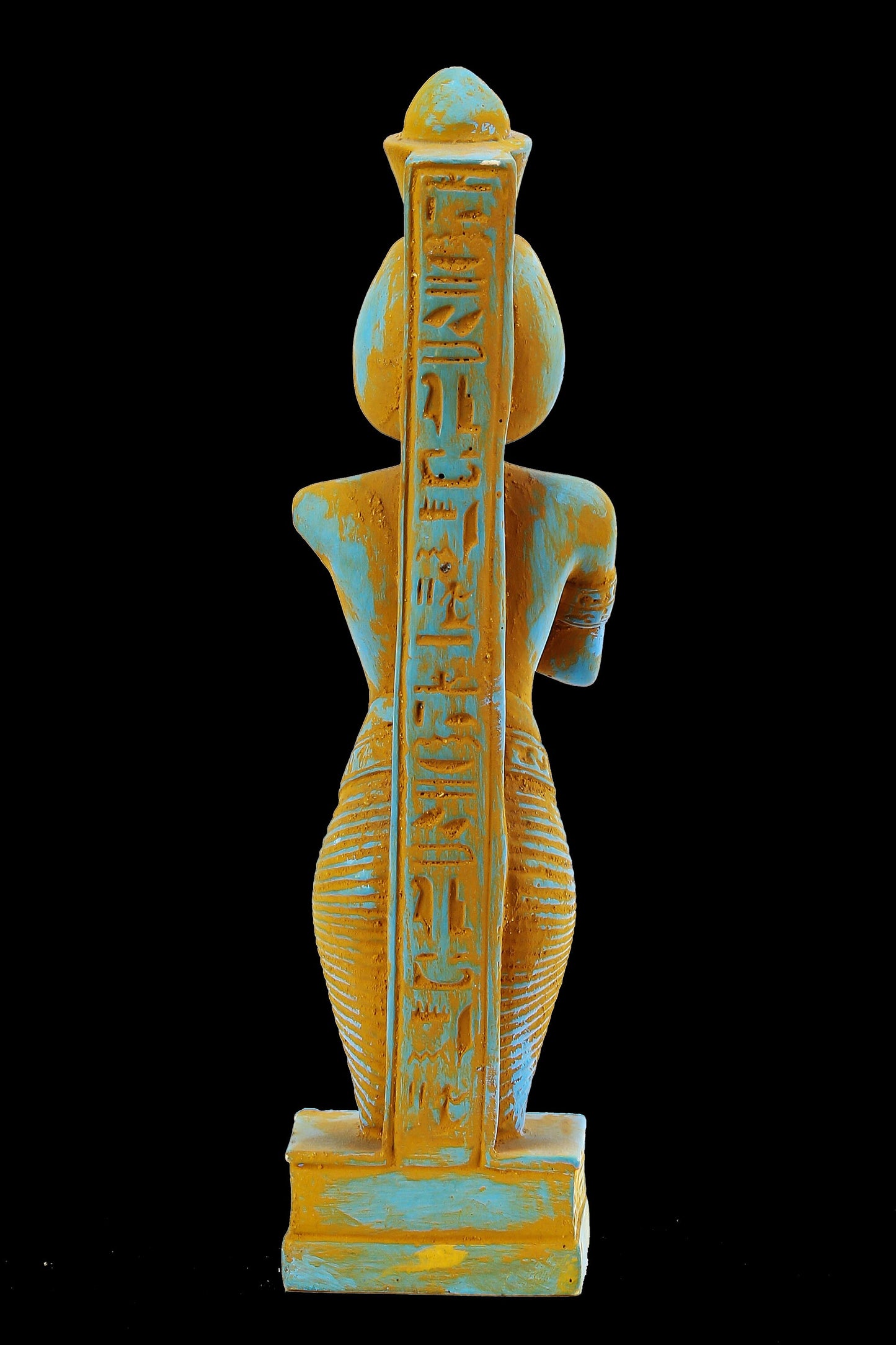 Ancient Egyptian statue of king Akhenaten (Amenhotep IV) (about 1351-1334 BC) King of th 18th dynasty Made in Egypt.