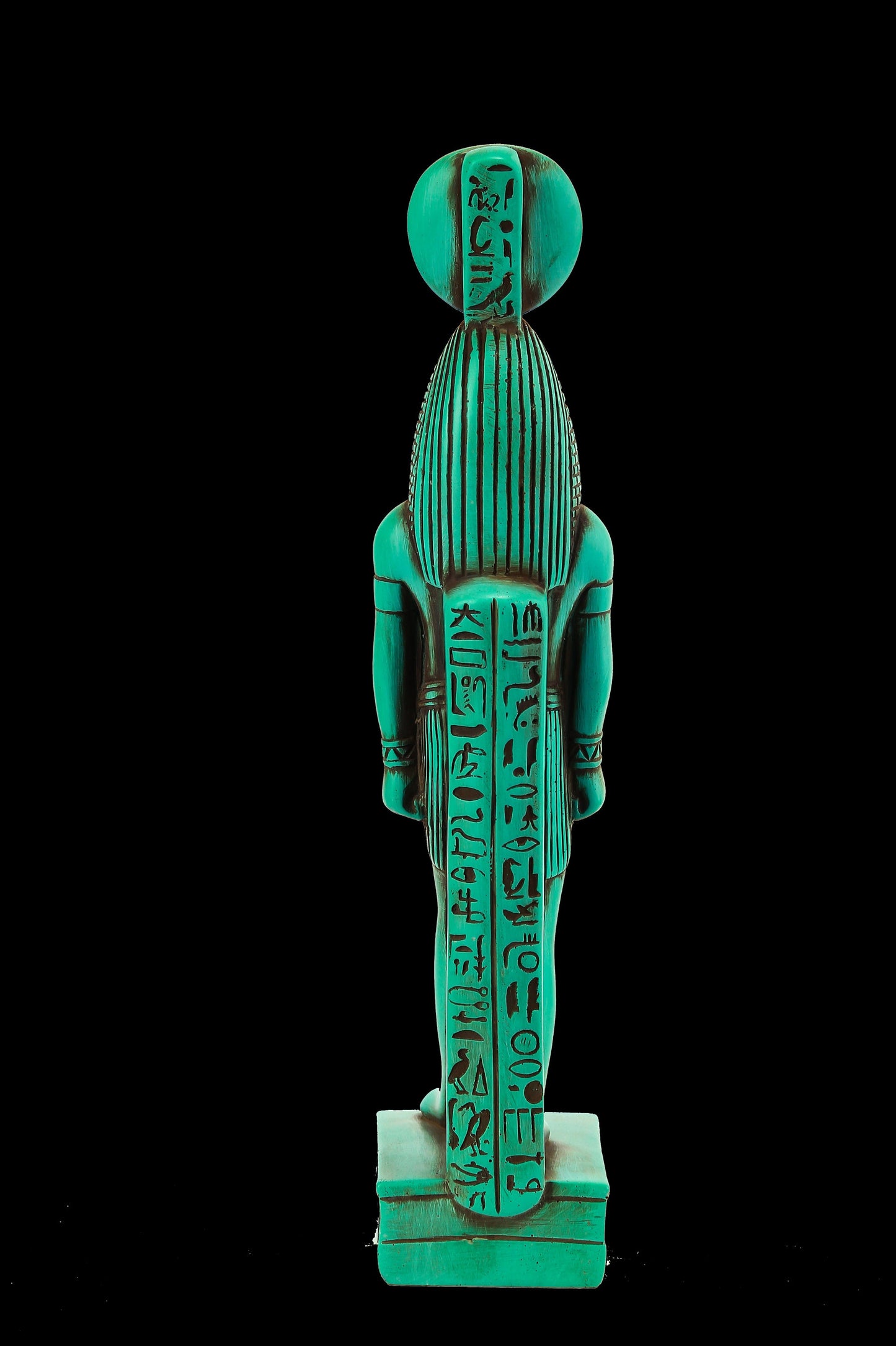 Ancient Egyptian statue of Thoth Symbol of moon, magic, and master of knowledge. He was depicted as an Ibis bird or a baboon Made in Egypt.