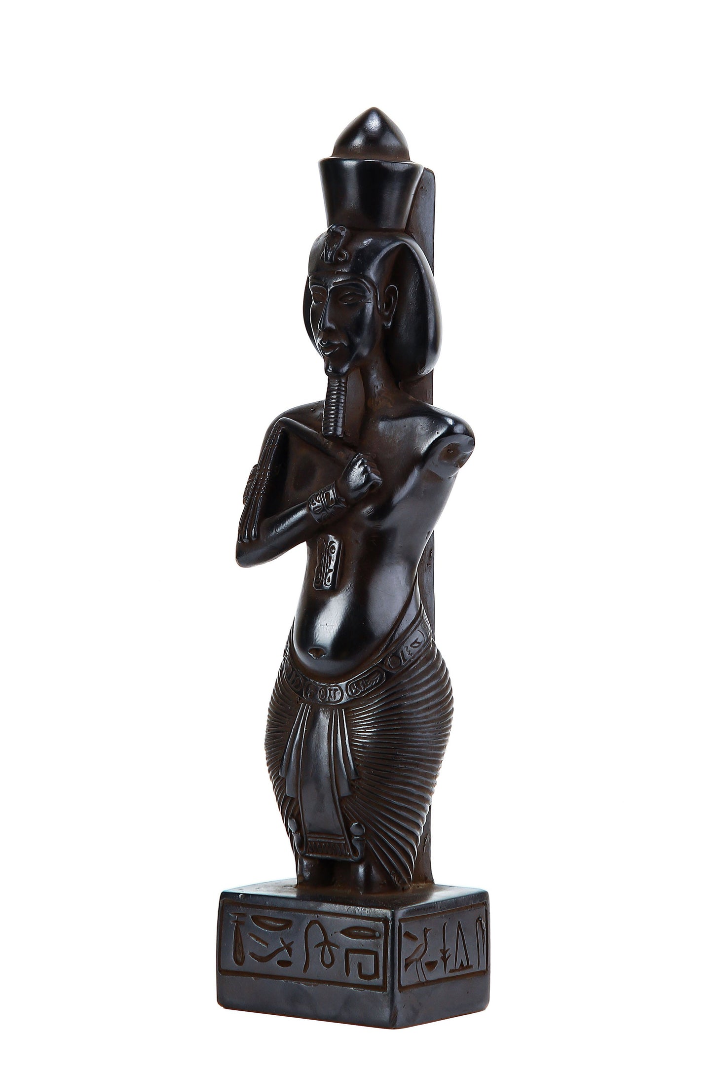Ancient Egyptian statue of king Akhenaten also spelled Echnaton