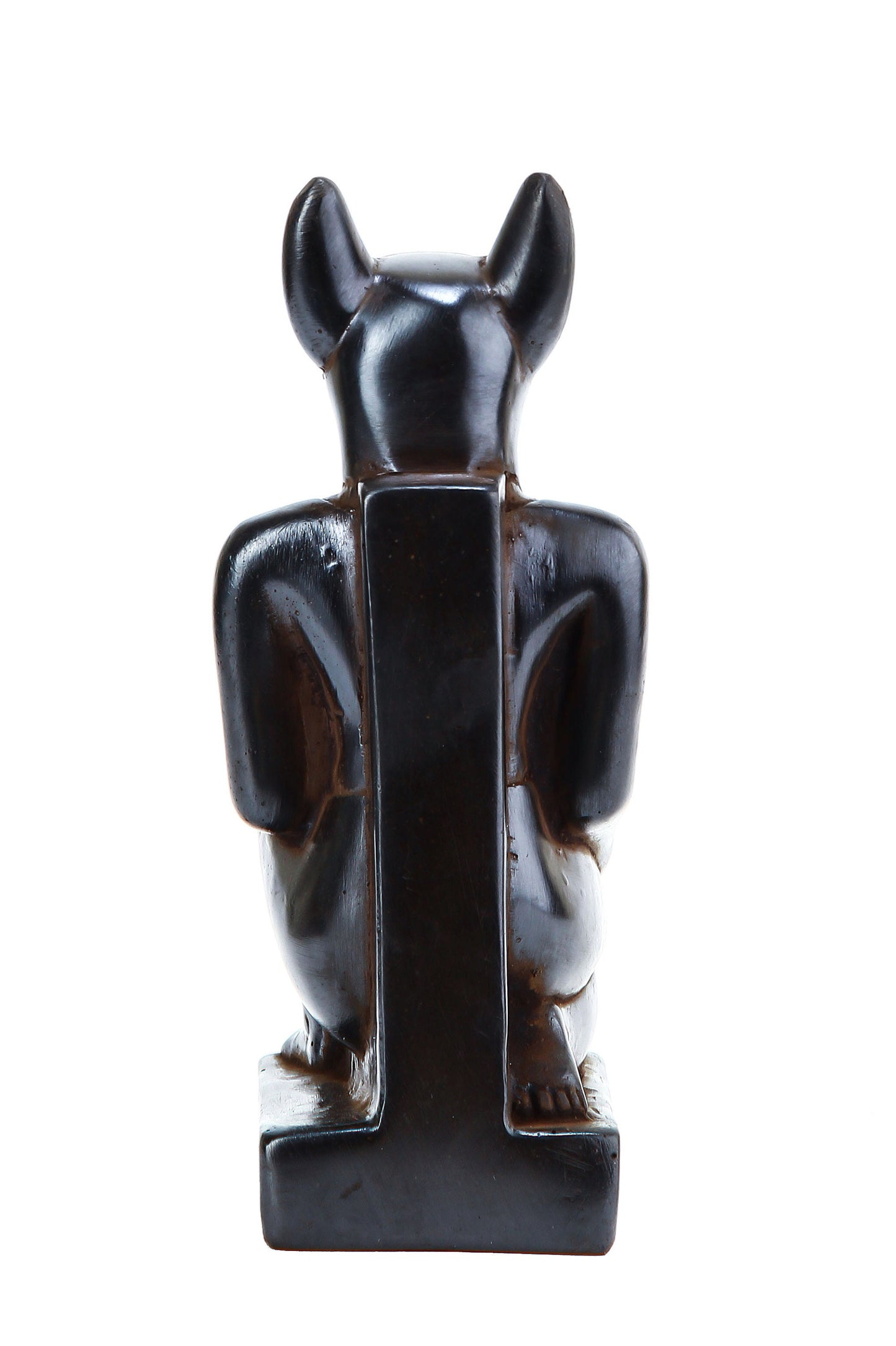 Ancient Egyptian statue of goddess Bastet cat seated made in Egypt