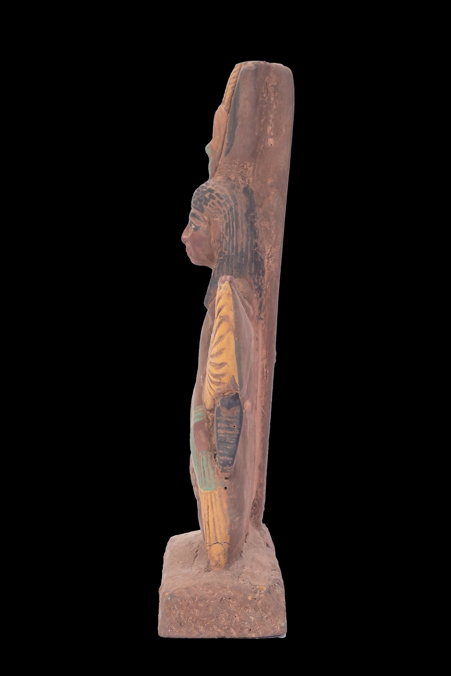 Ancient Egyptian statue of Isis wings Goddess of fertility - Made in Egypt