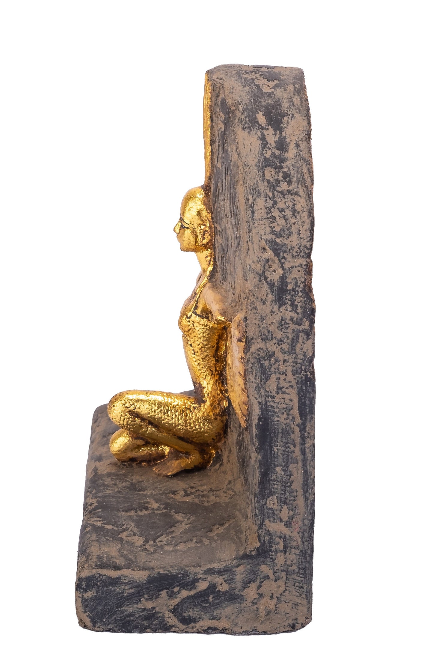 Ancient Egyptian statue of Isis wings Goddess of fertilit
