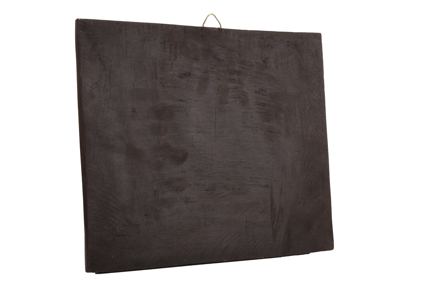 Ancient Egyptian Wall Art Relief Tutankhamun with Anubis, Ramses II with goddess Isis black heavy stone made in Egypt