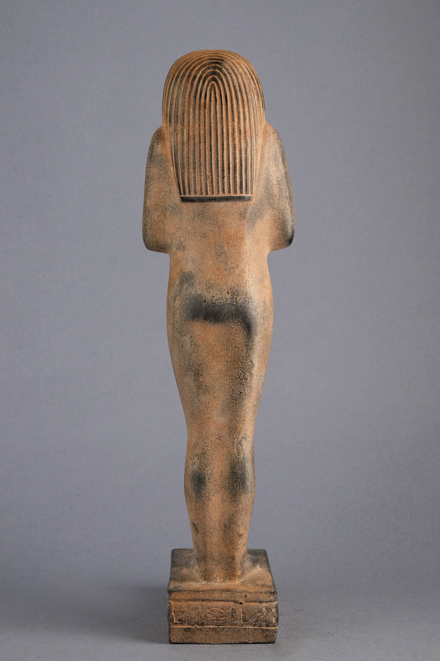 Ancient Egyptian statue Horus Ushabti as a Falcon Symbol of Sky heavy black stone Egyptian Art made in Egypt