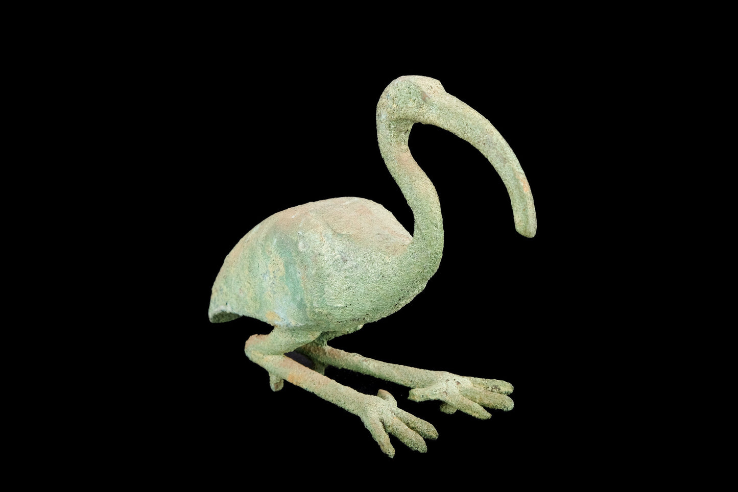 Ancient Egyptian Thoth statue, symbol of moon, wisdom, magic, and master of knowledge - Heavy Bronze Made in Egypt