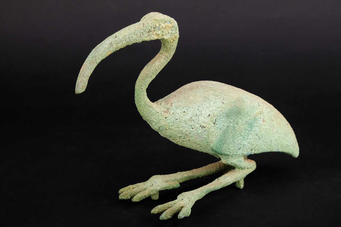 Ancient Egyptian Thoth statue, symbol of moon, wisdom, magic, and master of knowledge - Heavy Bronze Made in Egypt