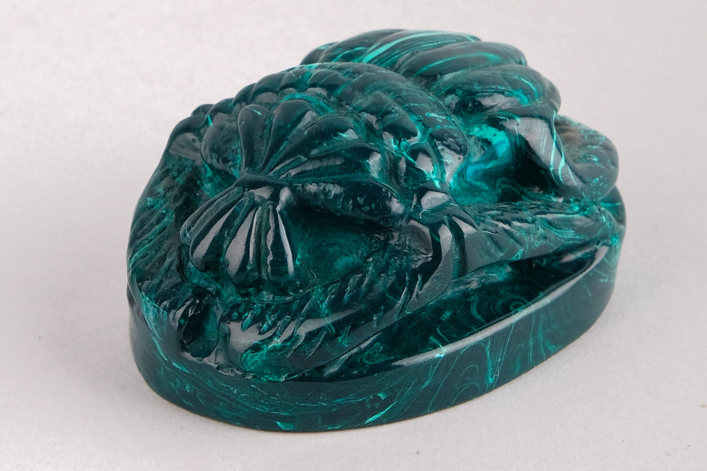 Unique Ancient Egyptian Sacred Scarab green casted resin made in Egypt