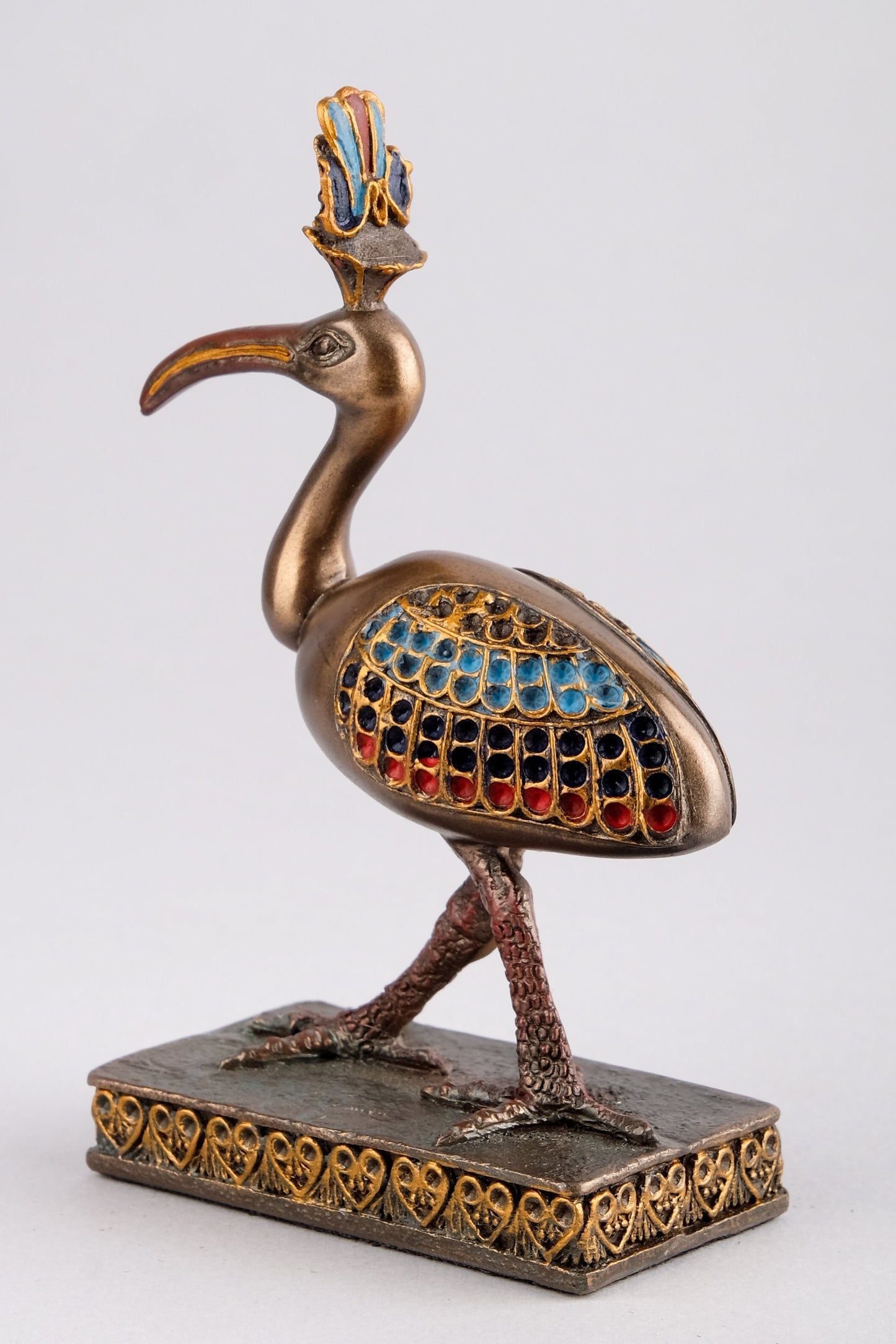 Egyptian Thoth statue, as the Sacred Ibis God of moon, wisdom, magic, and master of knowledge - He was depicted as an Ibis bird or a baboon