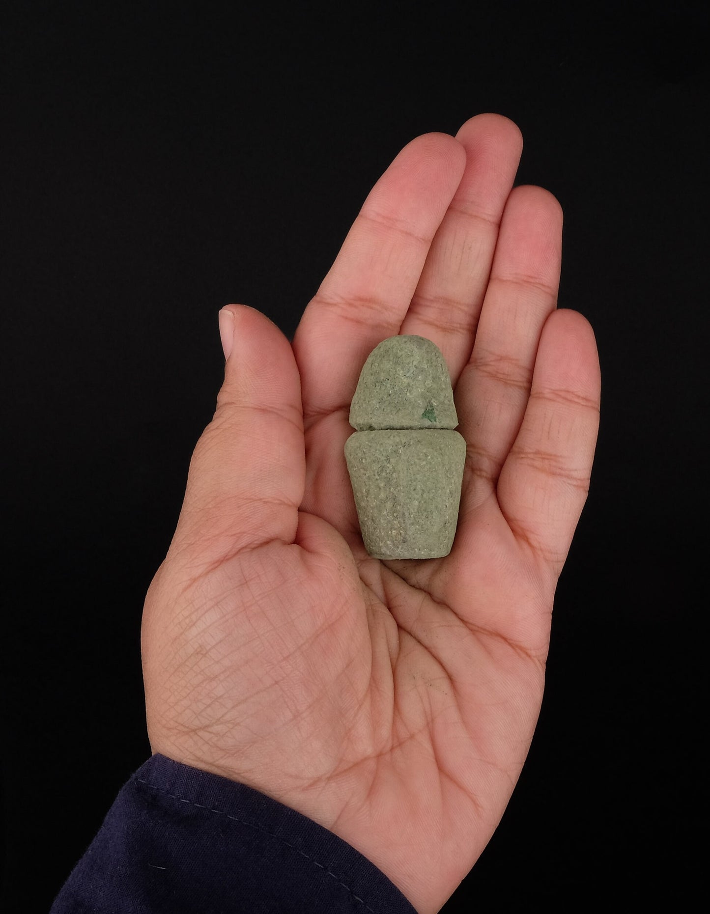 Ancient Egyptian Canopic jars Sons of Horus sculpture Set four Egyptian Art heavy Bronze made in Egypt