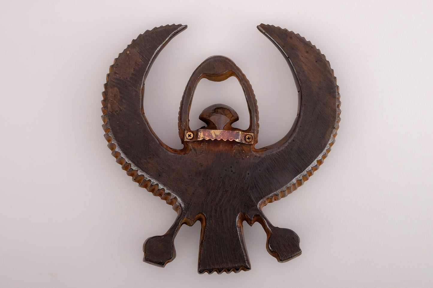 Unique Ancient Egyptian Art wall hanging Winged Sacred Scarab Beetle Khepri black heavy stone made in Egypt