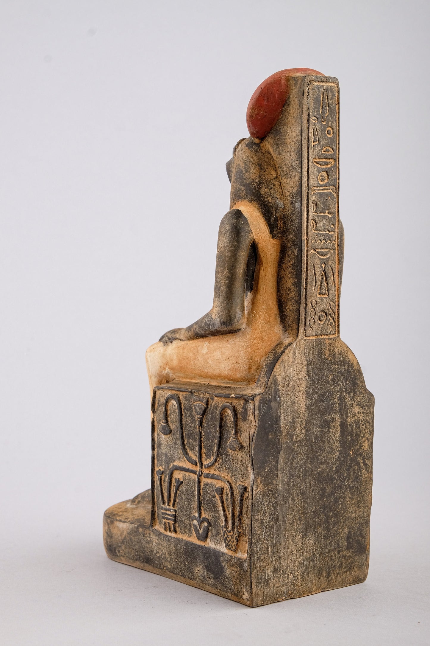 Unique Ancient Egyptian statue of sitting - made in Egypt