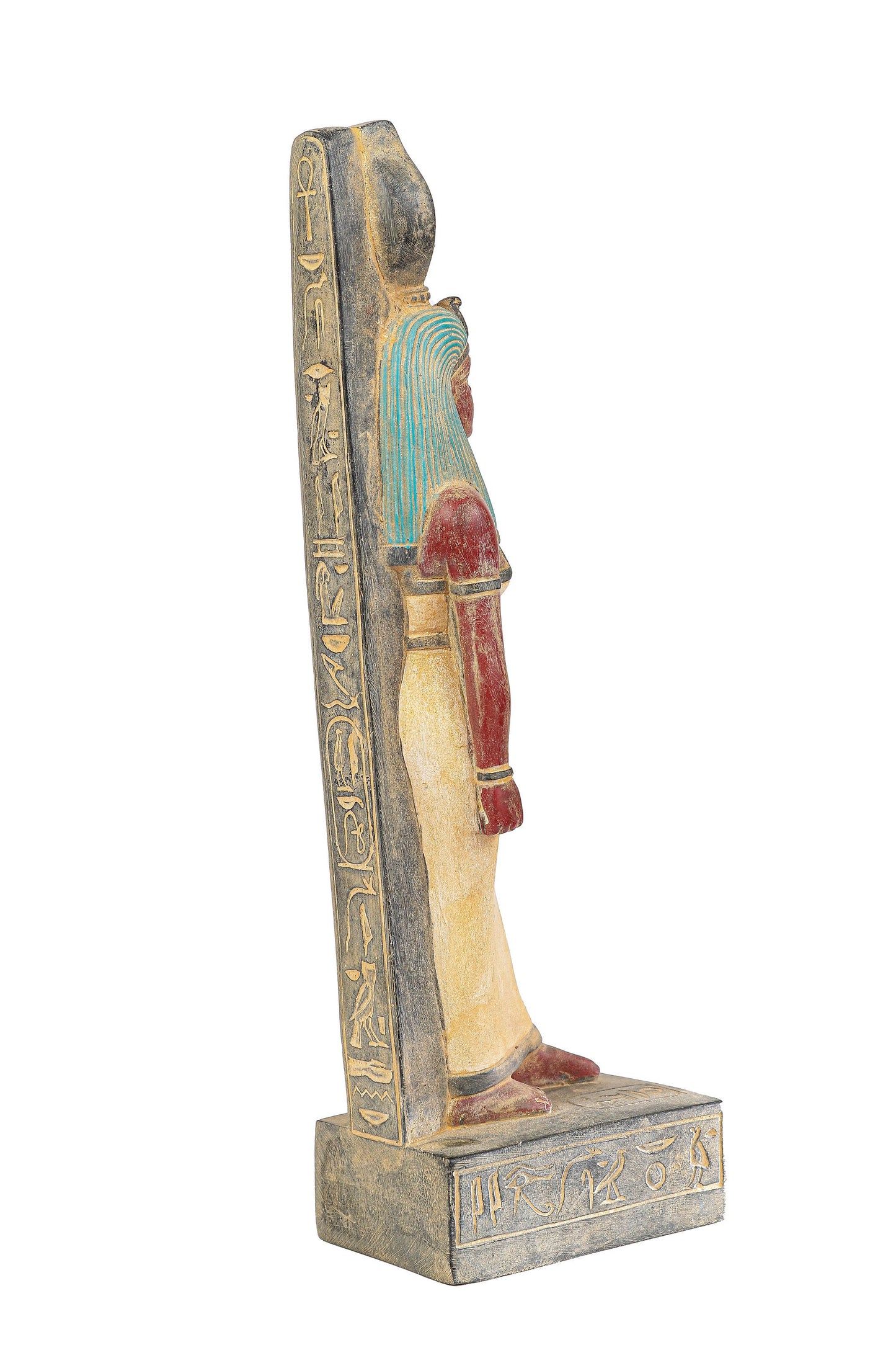 Isis statue goddess of magic and healing unique Sculpture stone altar statue ancient Egyptian art made in Egypt