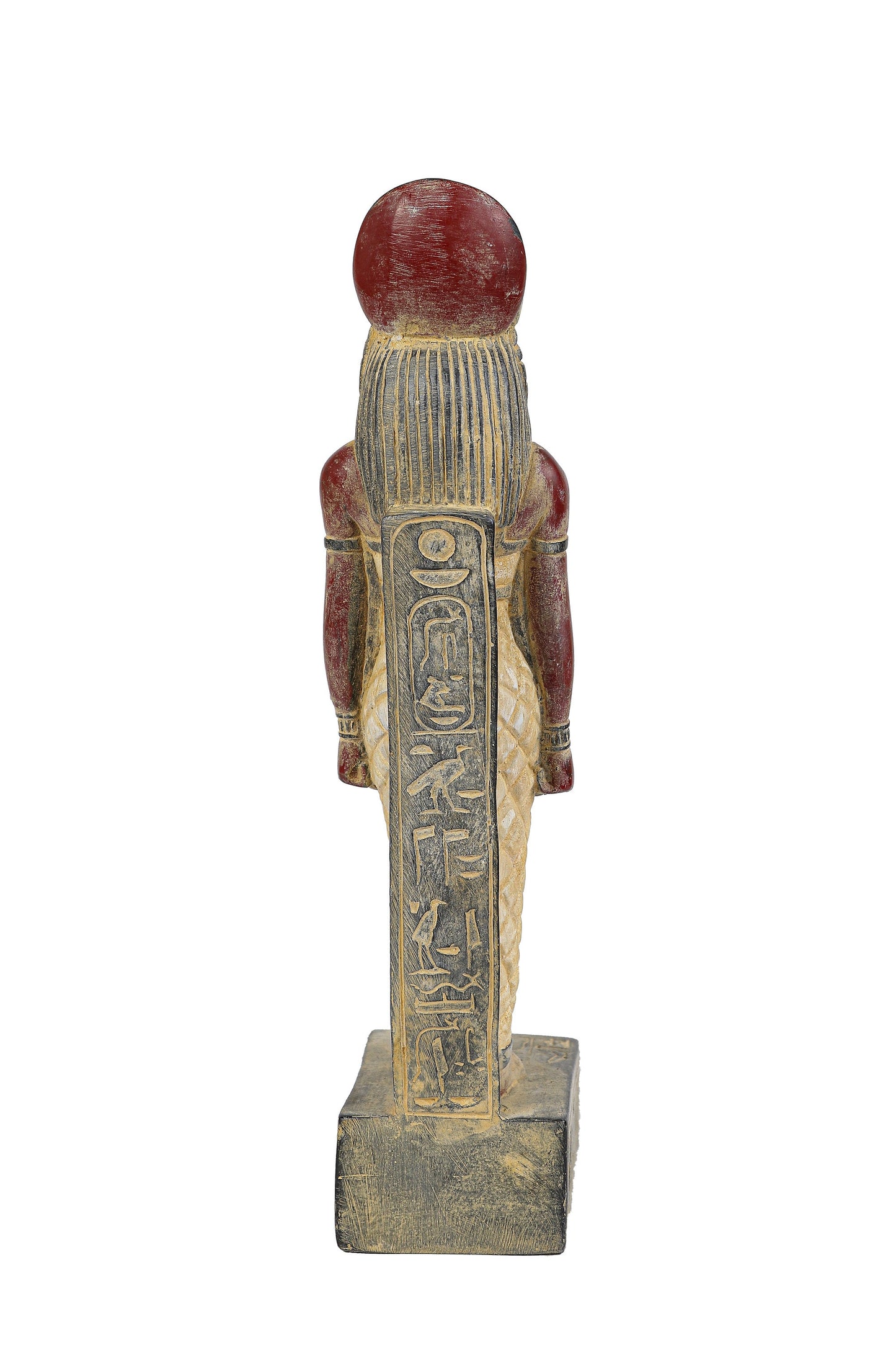 Ancient Egyptian statue of goddess Sekhmet standing unique Egyptian Art handcrafted heavy stone made in Egypt
