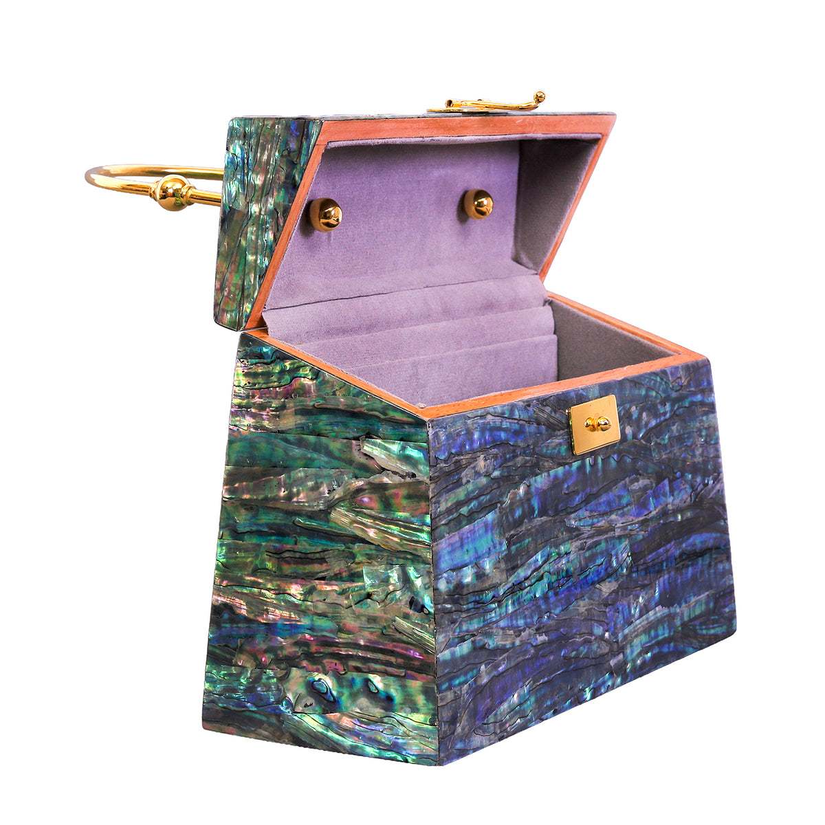 vintage Handbag in real Mother of Pearl