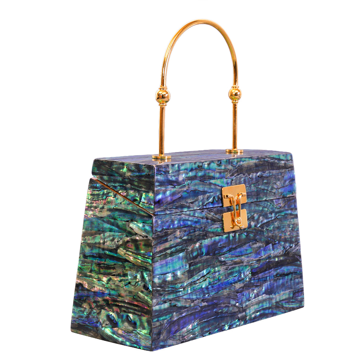 vintage Handbag in real Mother of Pearl