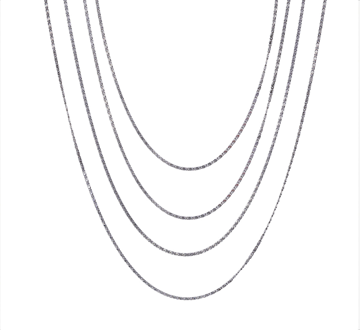Sterling Silver 925 Ankh Pendant with Filigree Design and Blue Mother of Pearl Inlays, Paired with a 925 Silver ChainMaterial