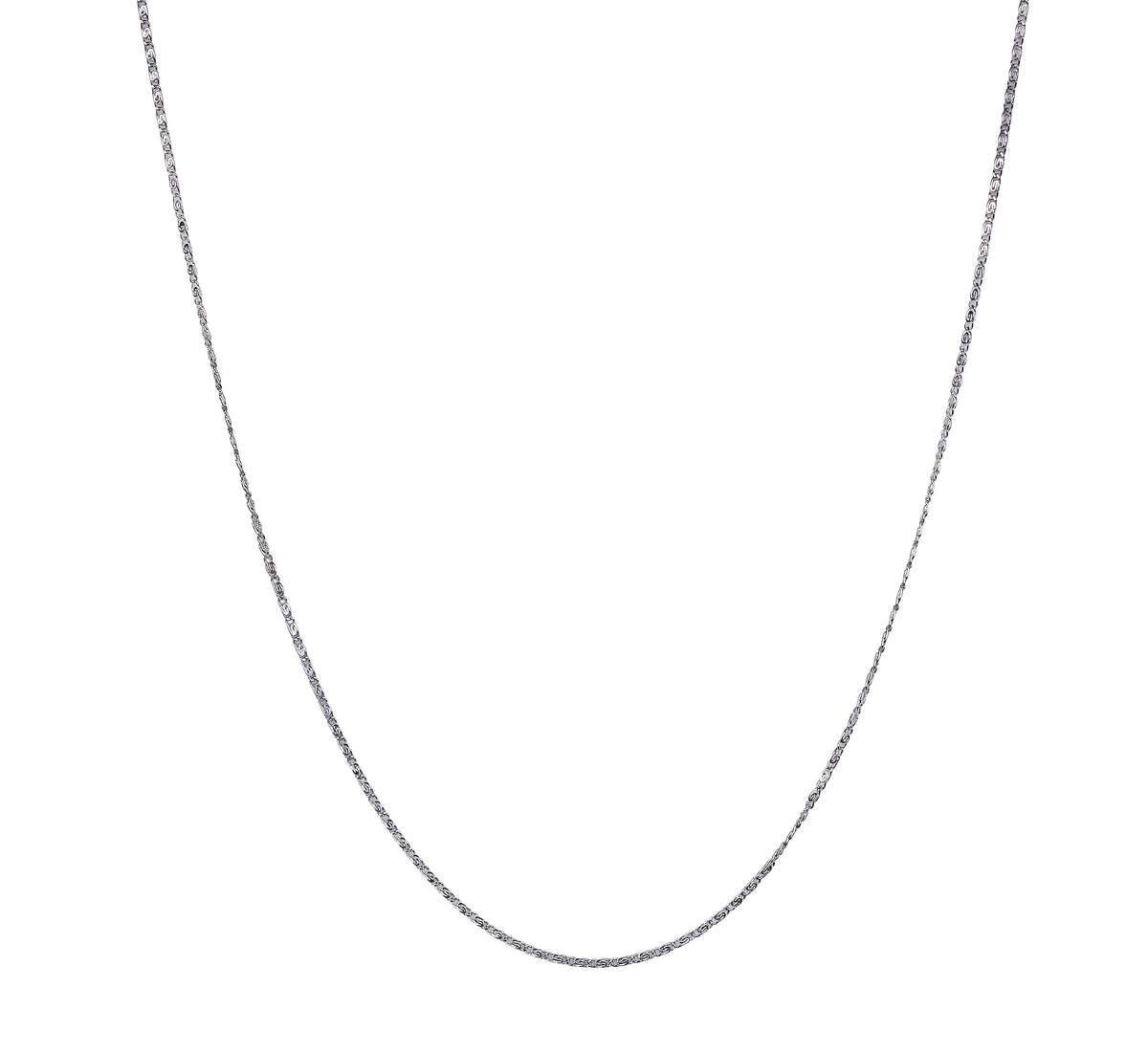 Sterling Silver 925 Ankh Cross Pendant with Matching Chain Necklace