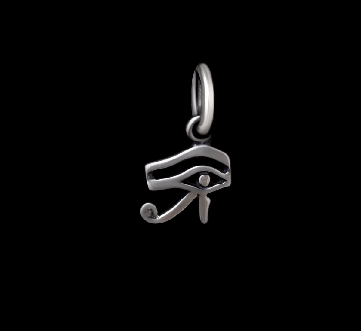 925 Sterling Silver Ancient Egyptian Eye of Horus Pendant Necklace