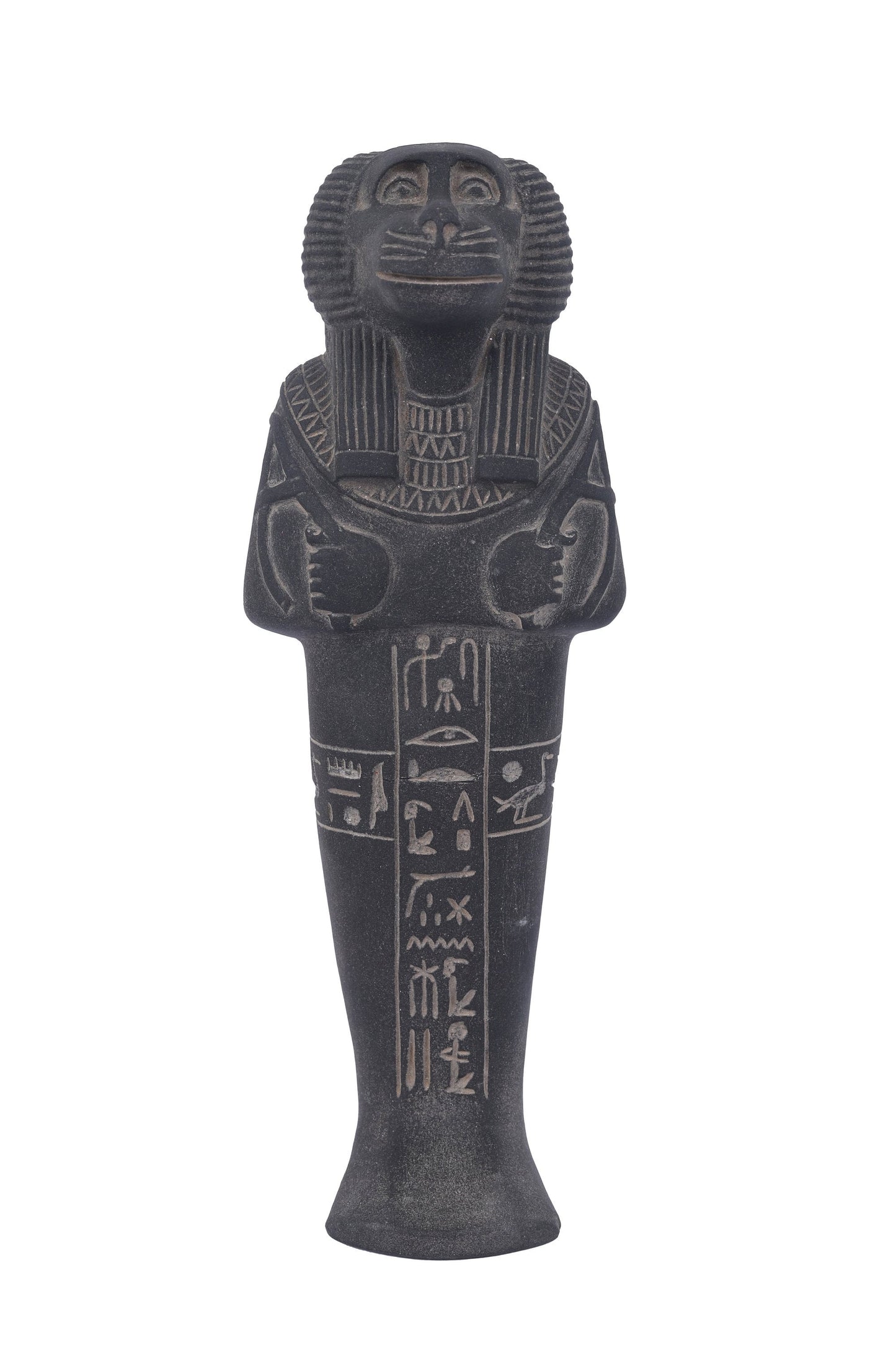 Statue of Egyptian Ushabti of Thoth as a Baboon the Symbol of Wisdom in Old Egypt