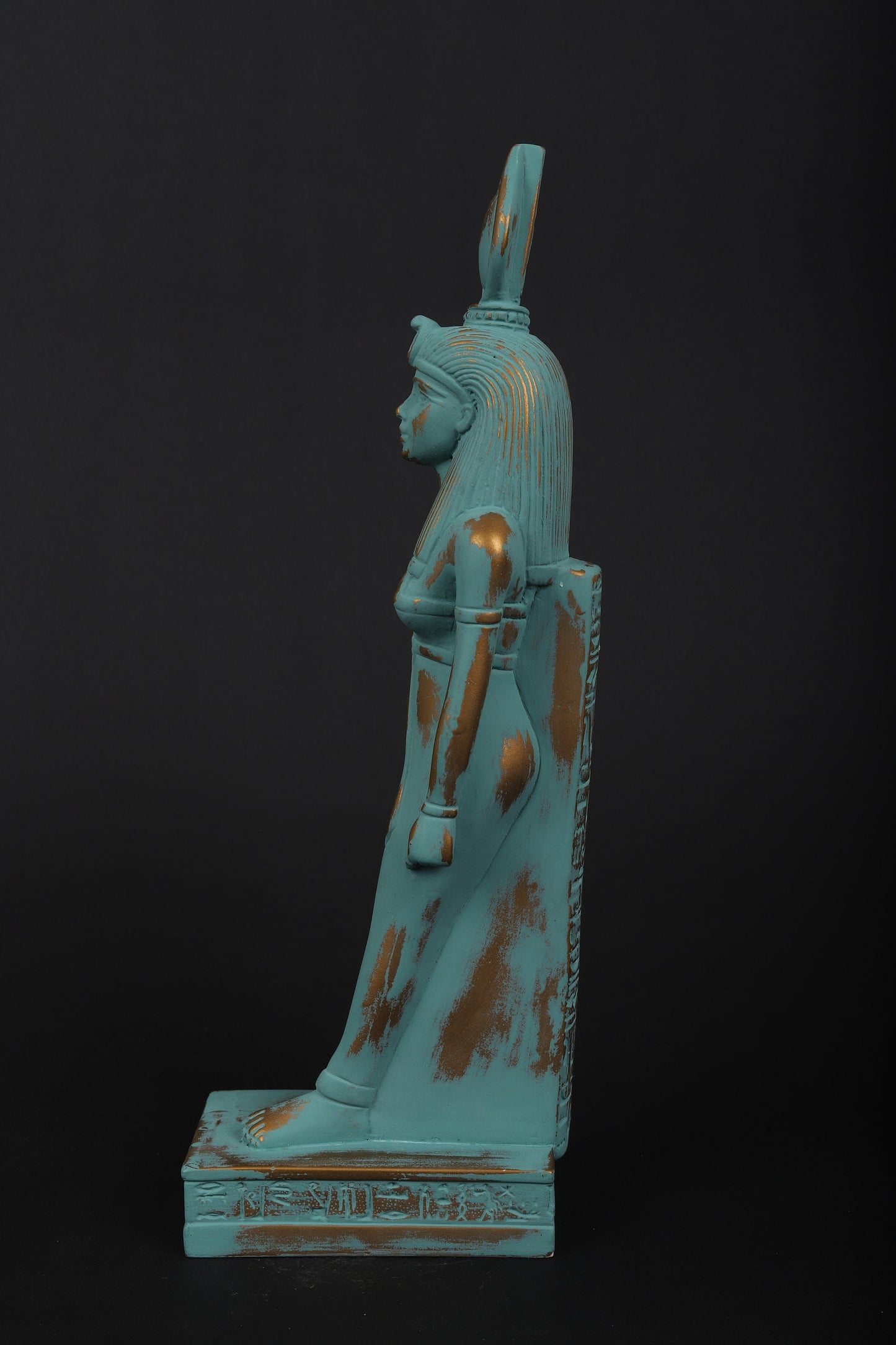 Statue of Egyption Antique art Goddess Isis made in Egypt