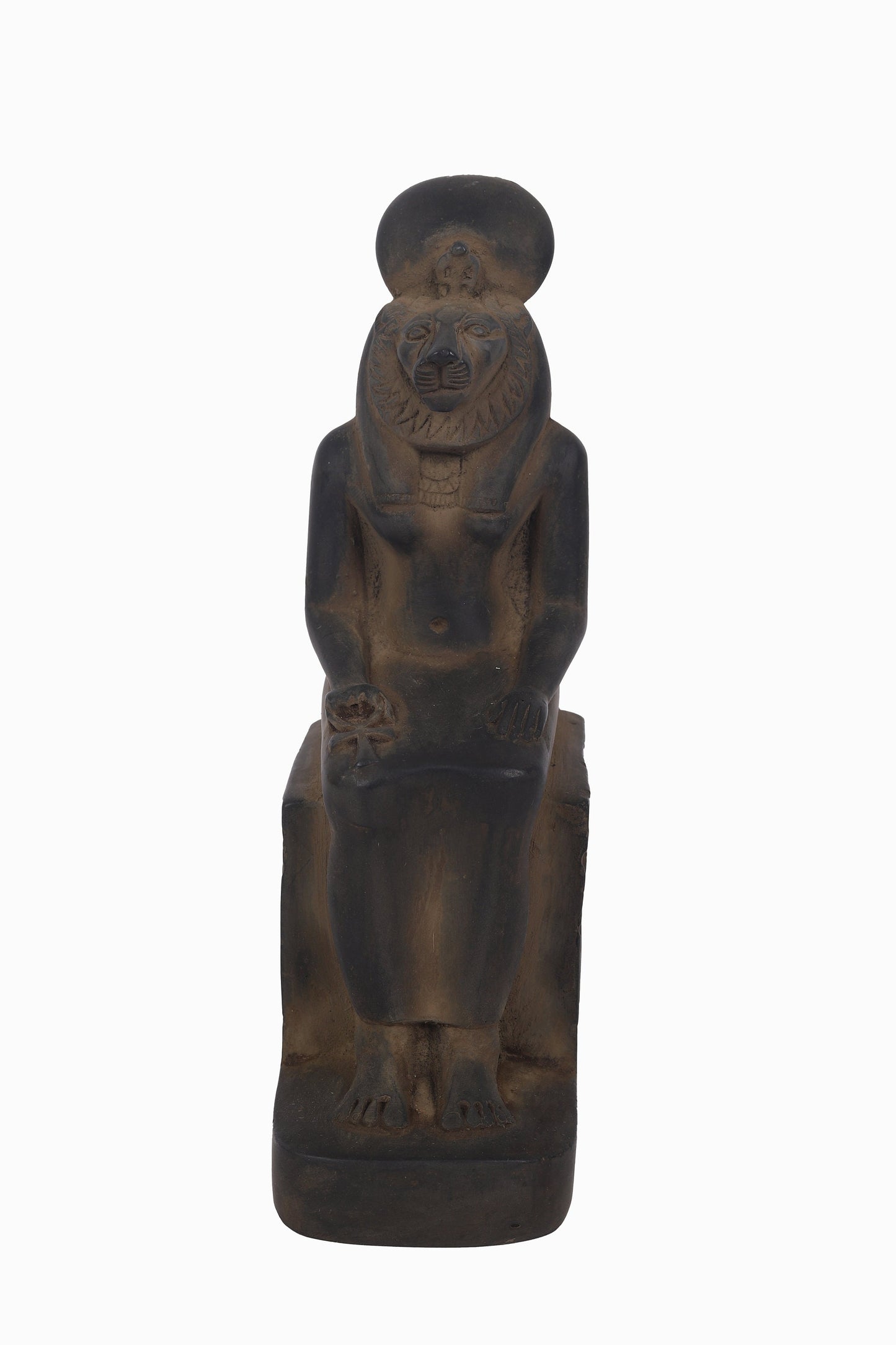 Seated Statue of Sekhmet, whose Lioness head