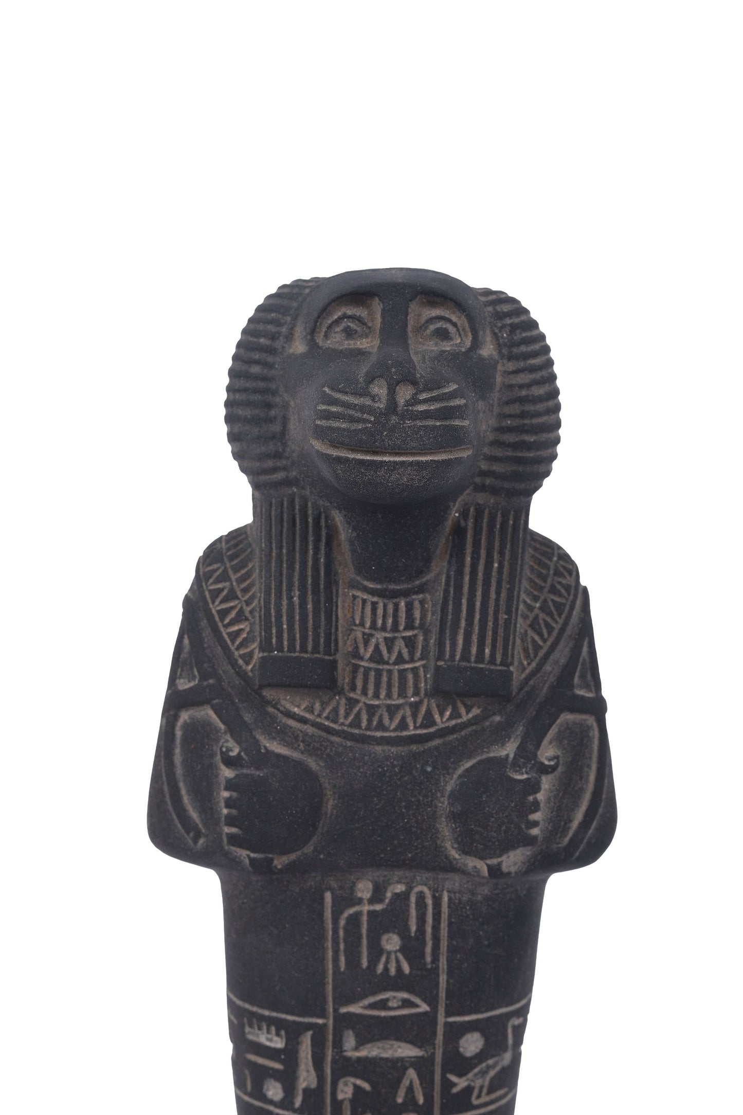 Statue of Egyptian Ushabti of Thoth as a Baboon the Symbol of Wisdom in Old Egypt