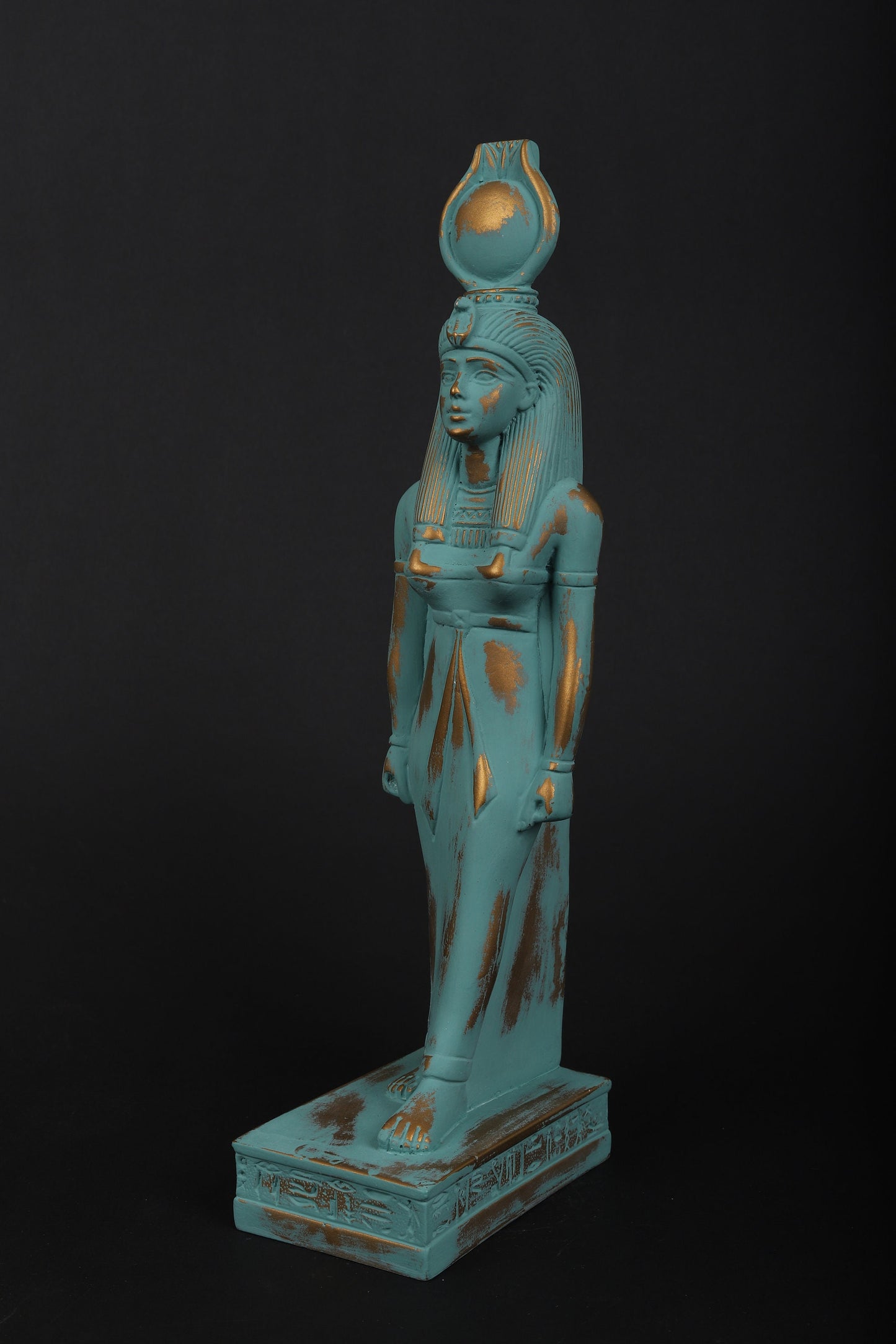 Statue of Egyption Antique art Goddess Isis made in Egypt