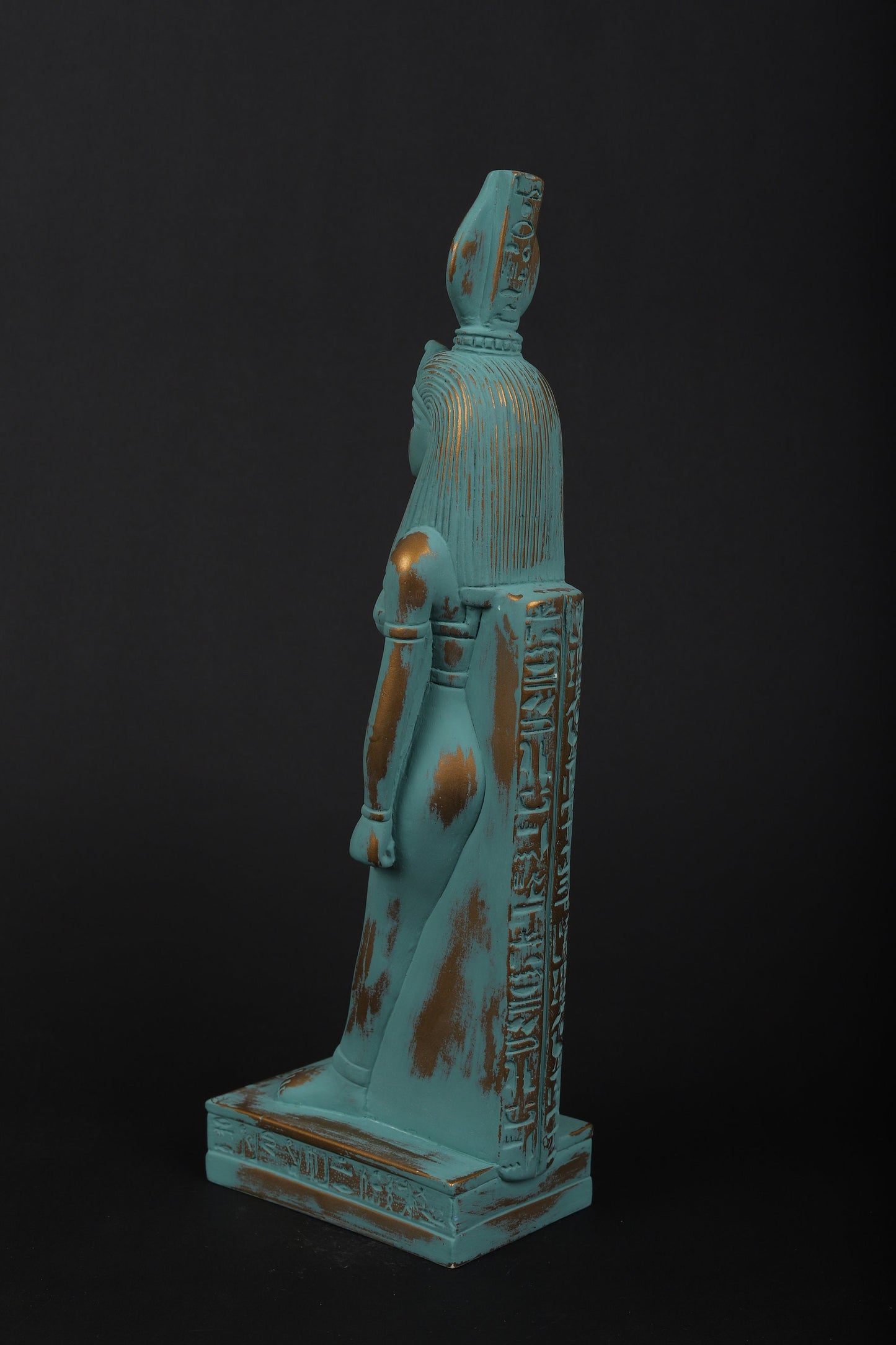 Statue of Egyption Antique art Goddess Isis made in Egypt