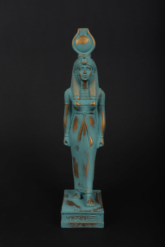 Statue of Egyption Antique art Goddess Isis made in Egypt