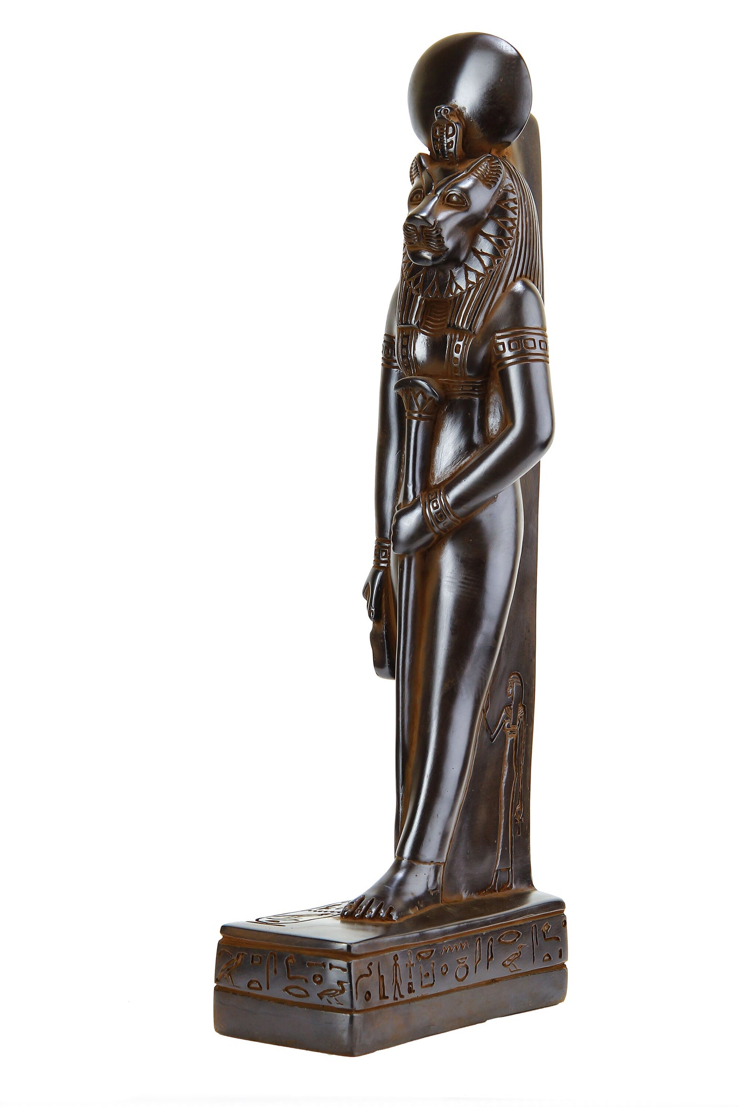 Ancient Egyptian statue of Sekhmet, also spelled of Sakhmet, in Old Egyptian religion, a goddess of war