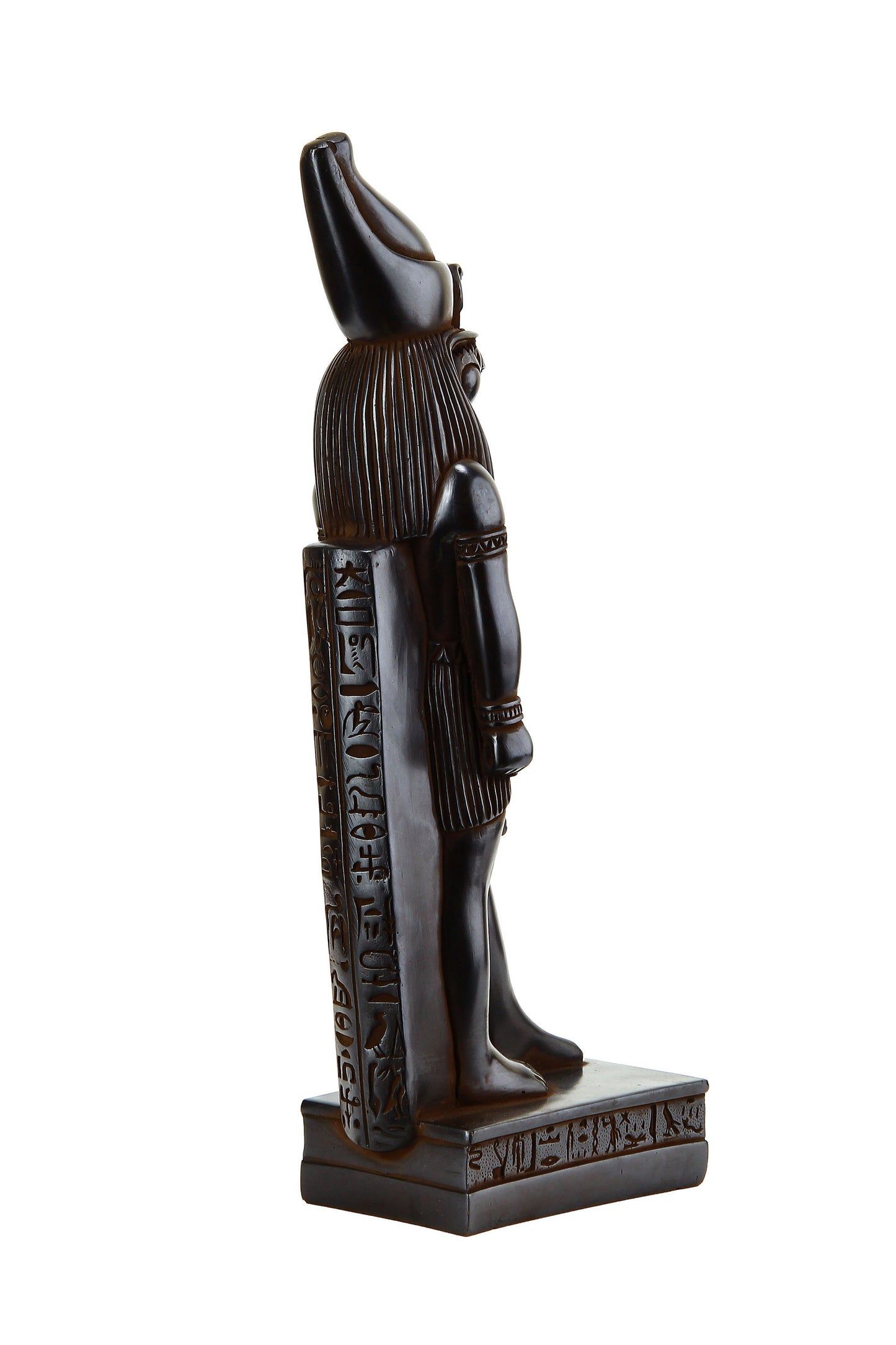 Unique Egyptian Falcon Bird God Horus large statue made in Egypt.