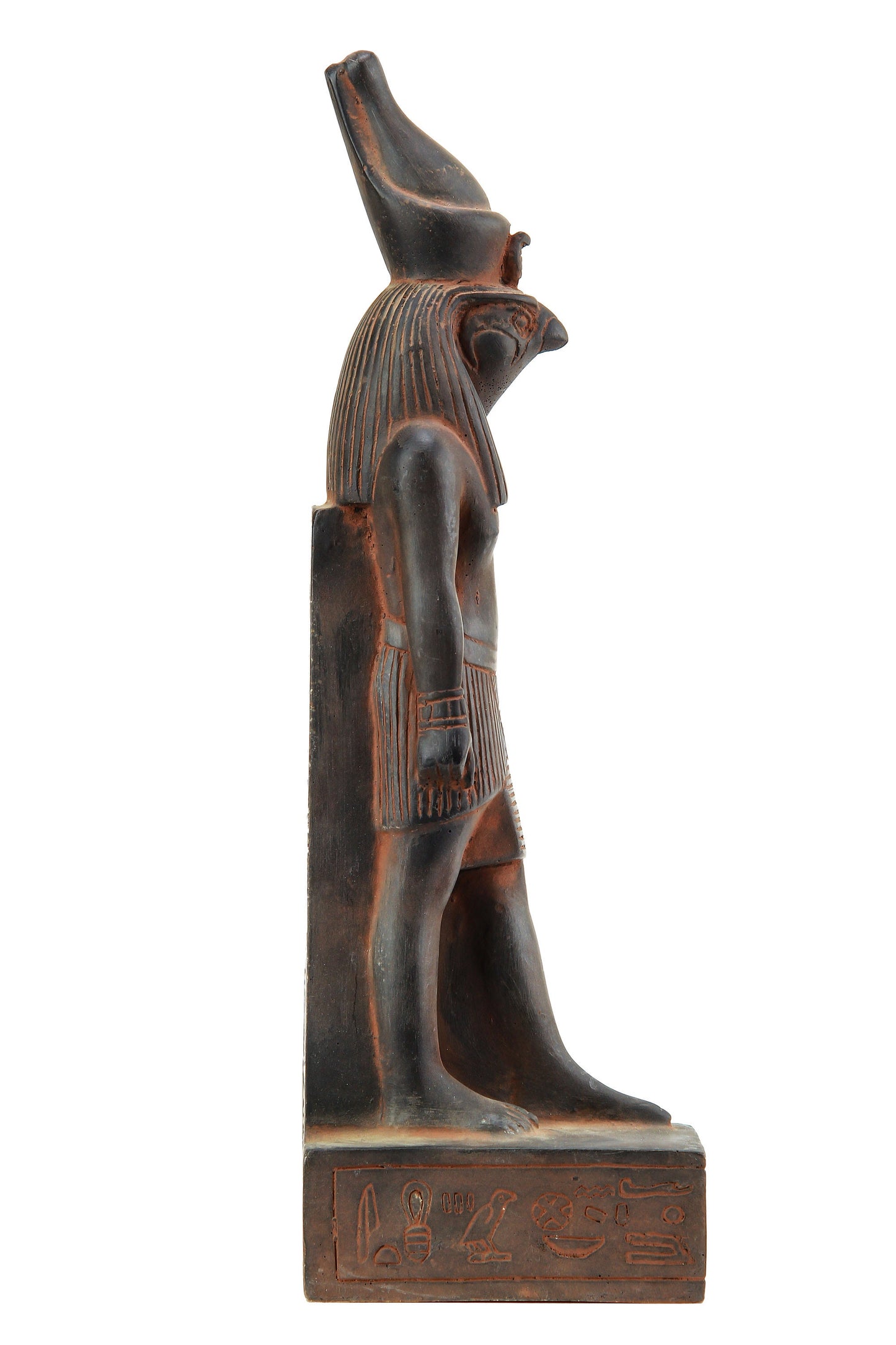 Unique Egyptian Falcon Bird God Horus large statue heavy stone made in Egypt