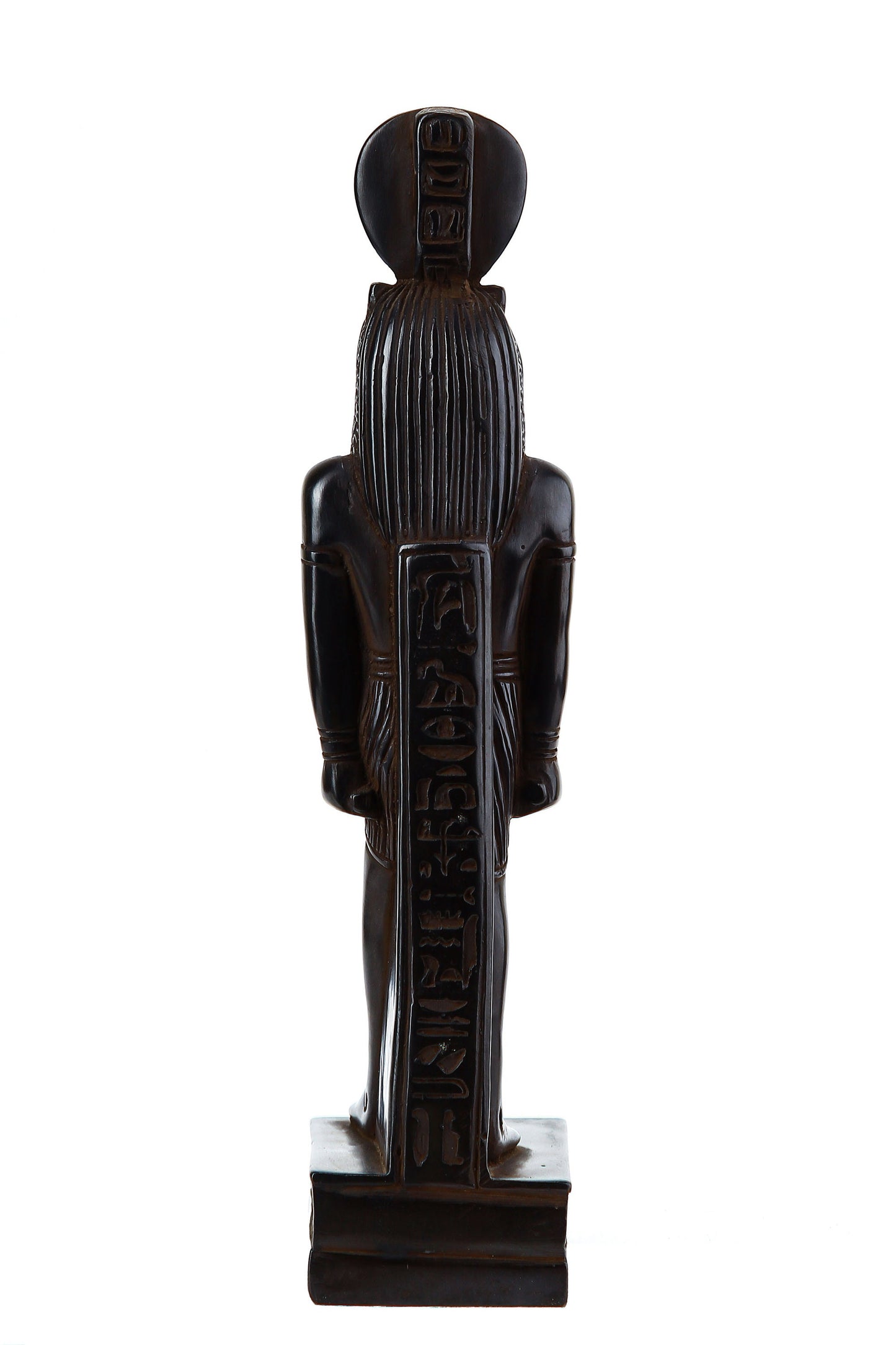 Unique ancient Egyptian statue of Sekhmet black stone made in Egypt