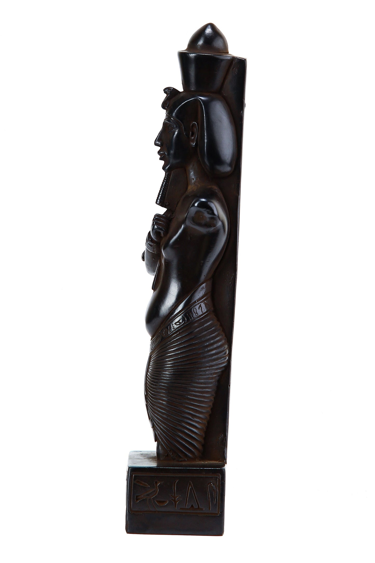 Ancient Egyptian statue of king Akhenaten also spelled Echnaton