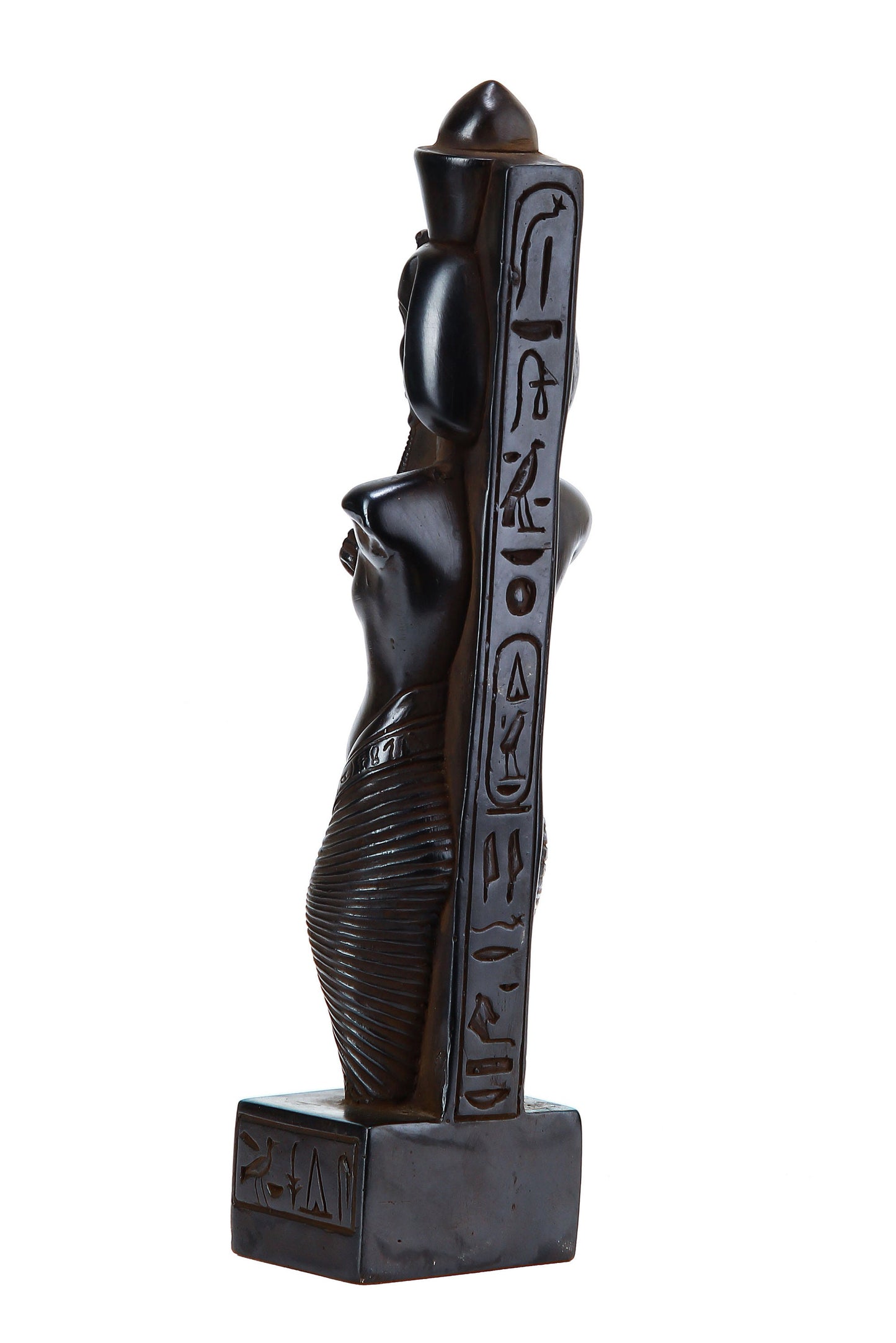 Ancient Egyptian statue of king Akhenaten also spelled Echnaton