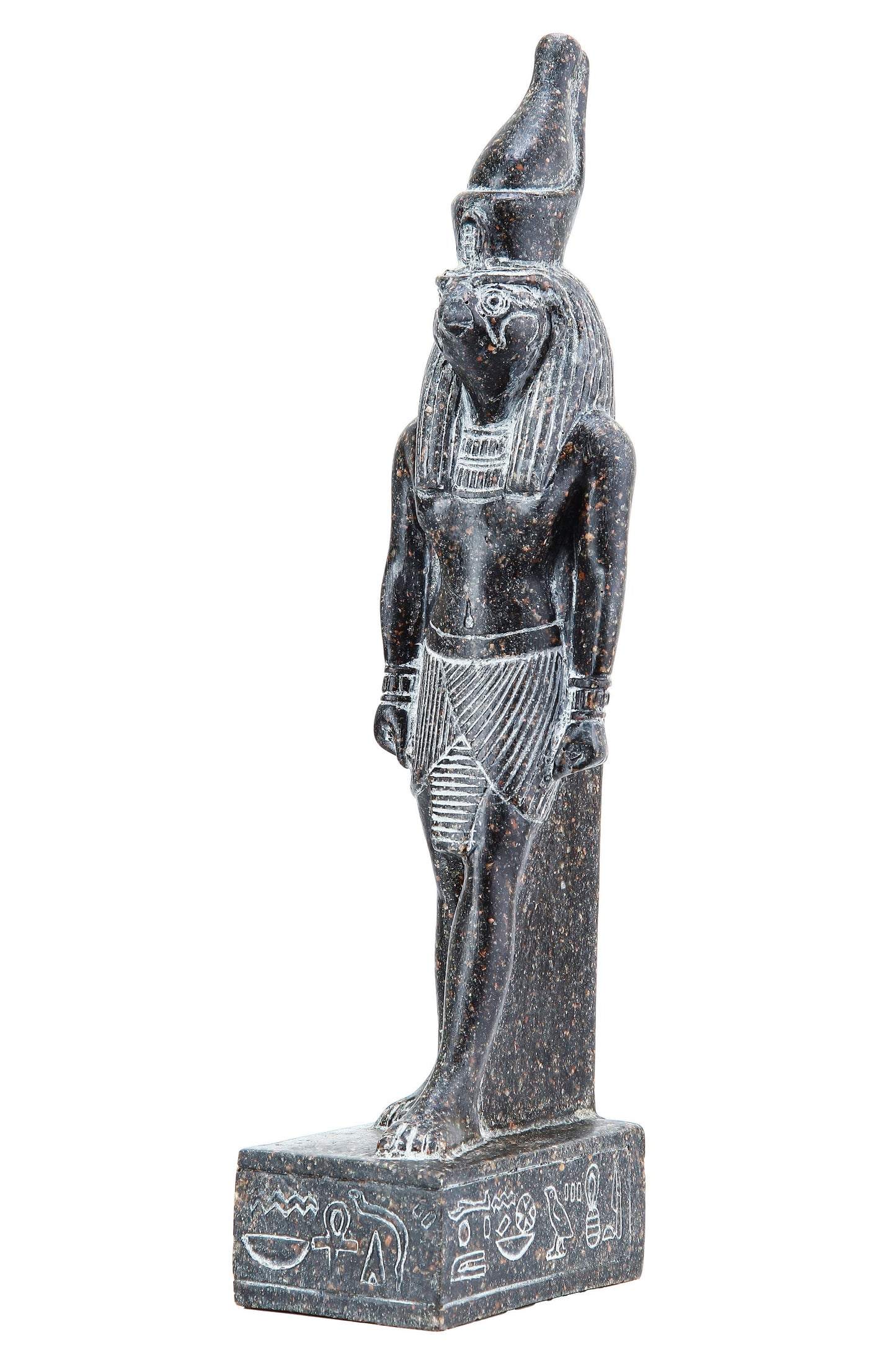 Egyptian statue Falcon Bird Horus made in Egypt. Horus is the son of Osiris and Isis