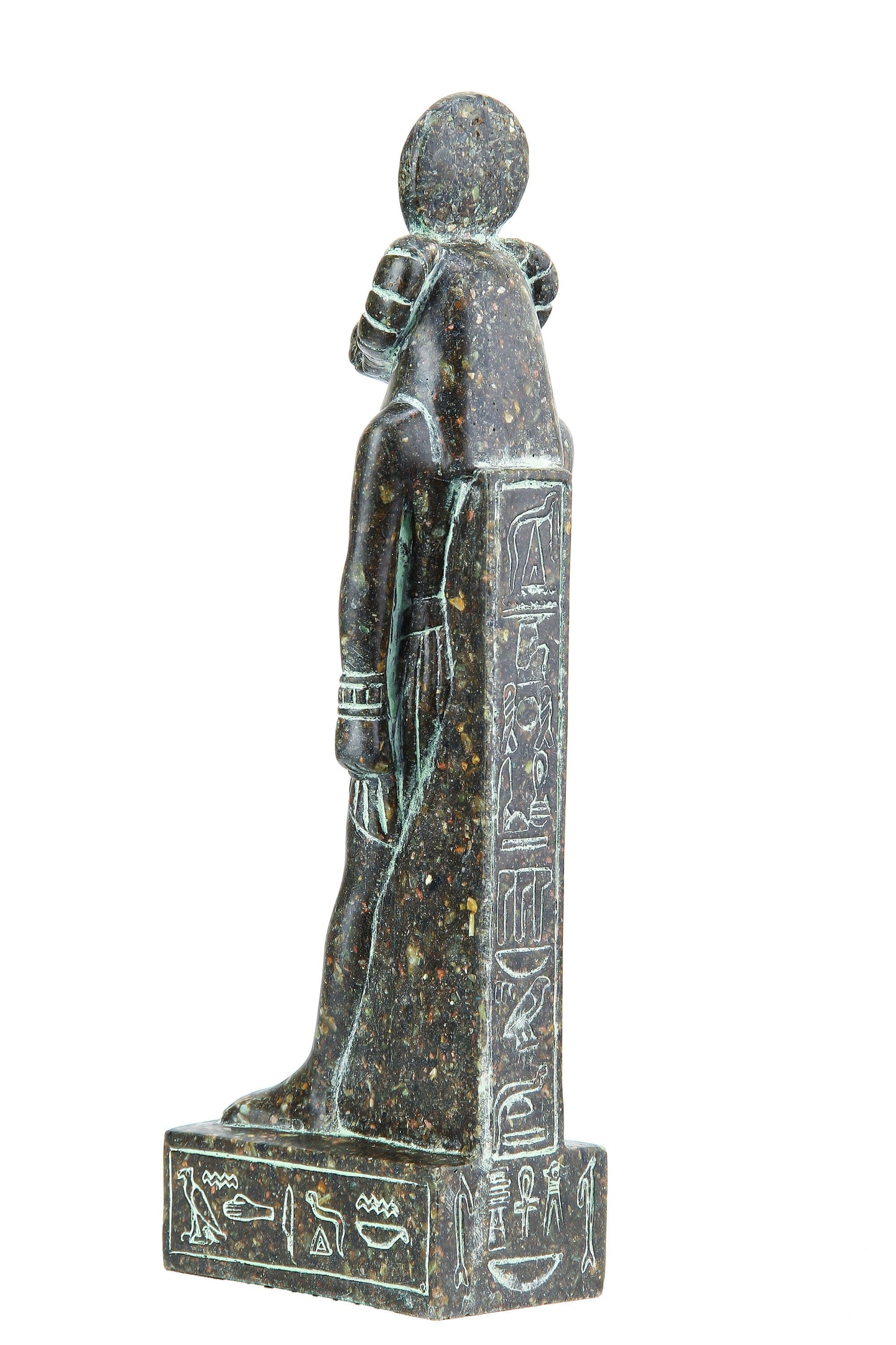 Statue of ancient Egyptian Khnum made in Egypt