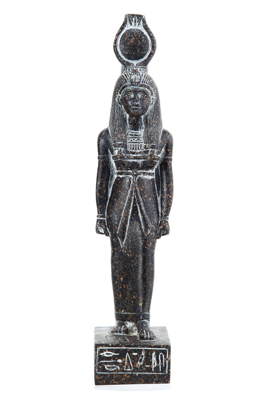 Ancient Egyptian statue of Isis made in Egypt