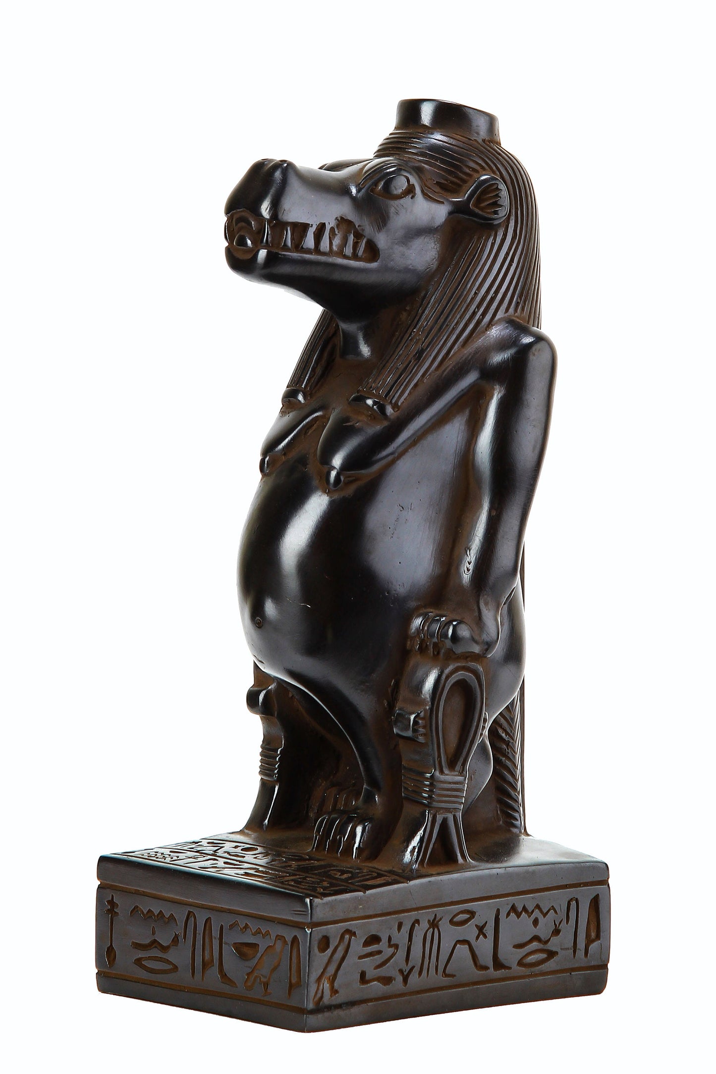 Ancient Egyptian statue of Taweret the Great Femal- was the ancient Egyptian symbol of maternity made in Egypt