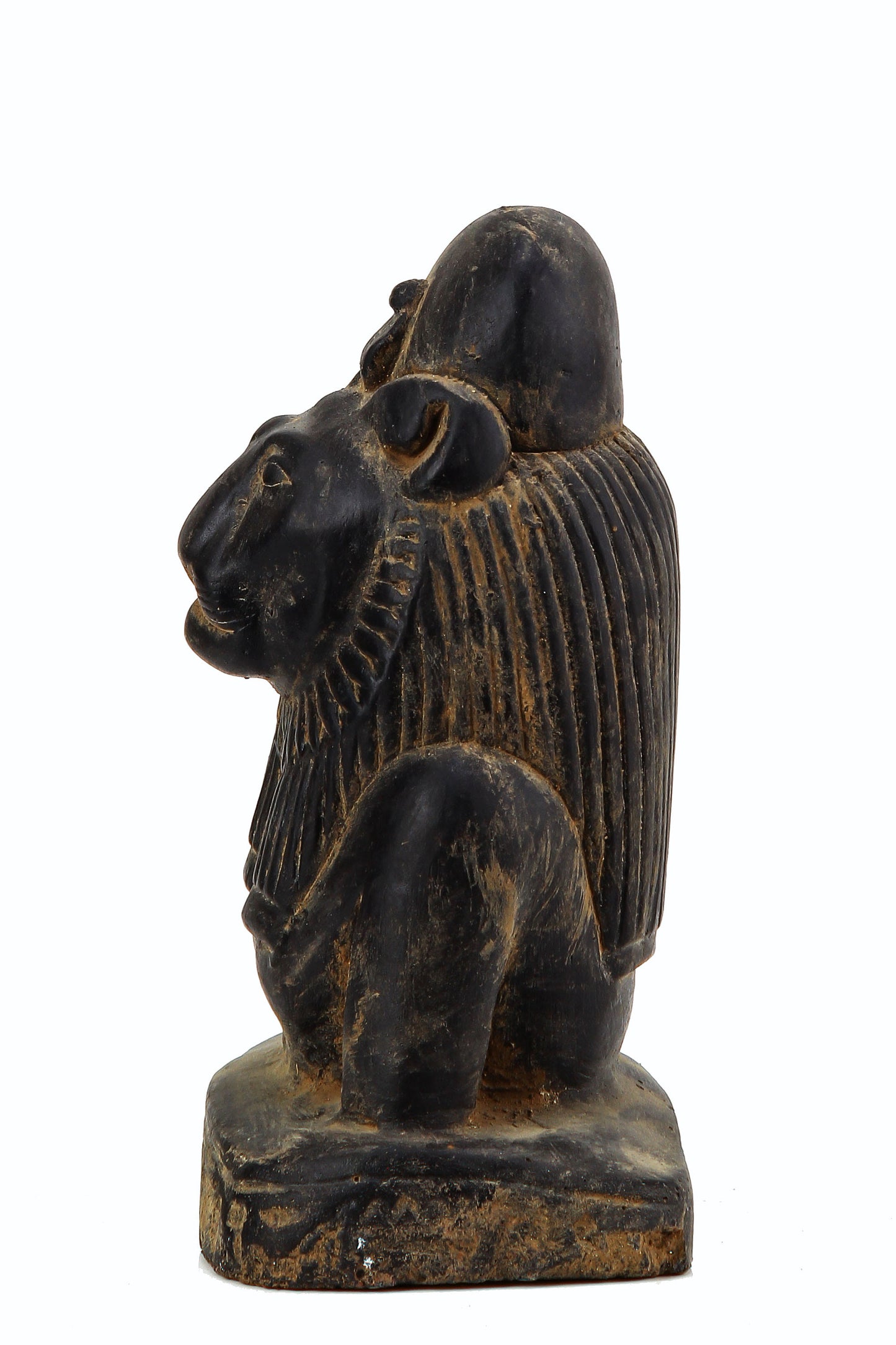 Egyptian statue of goddess sekhmet heavy stone made in Egypt