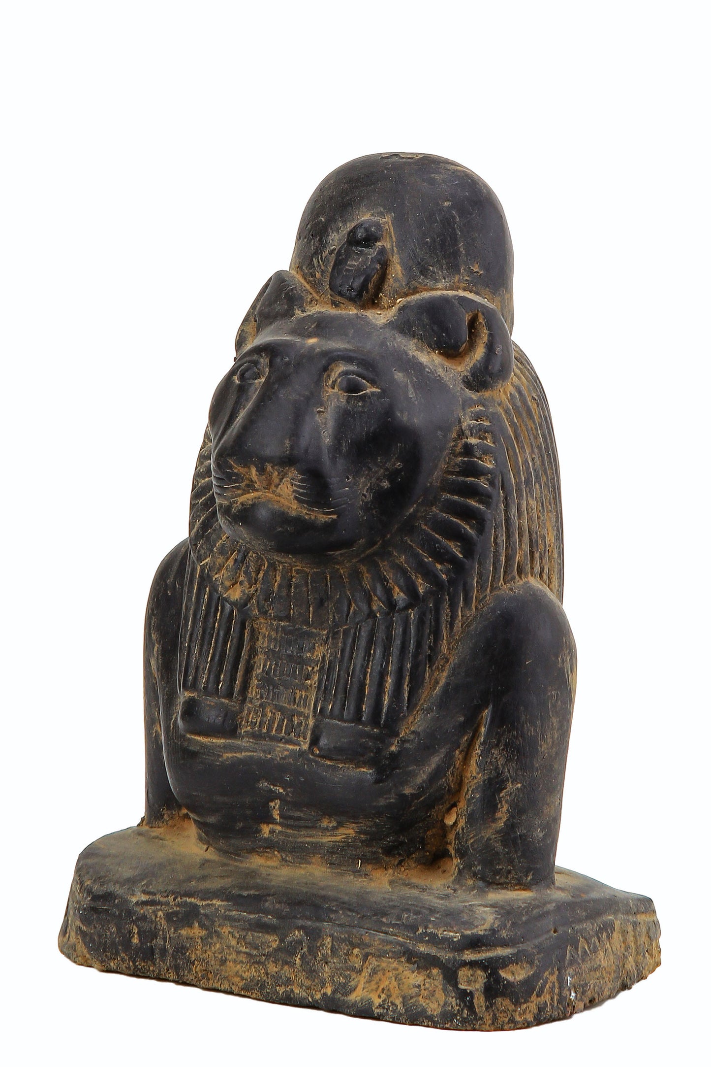 Egyptian statue of goddess sekhmet heavy stone made in Egypt