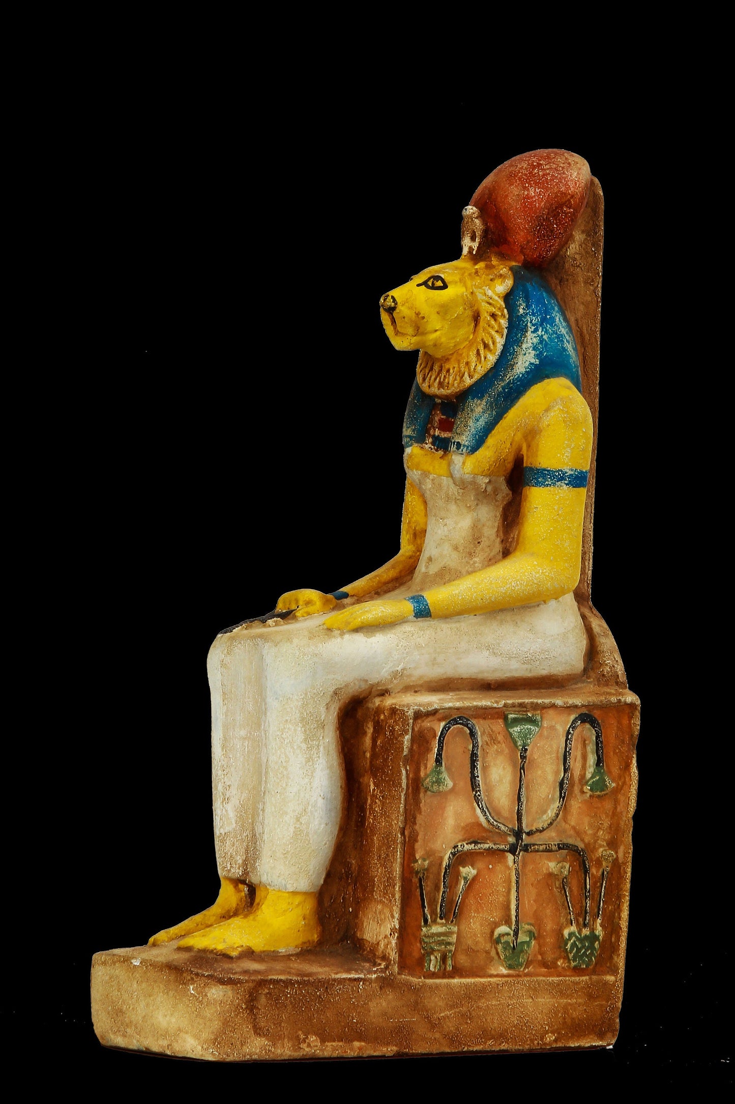 Egyptian statue of sekhmet made in Egypt