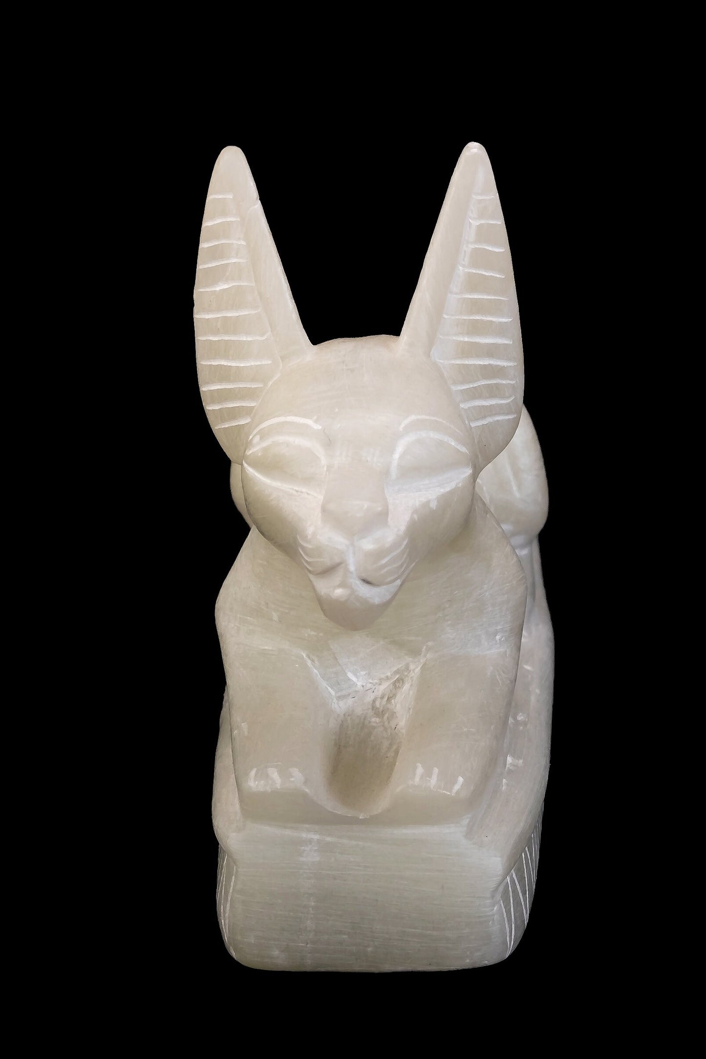 Ancient Egyptian statue of Anubis Jackal Dog made in Egypt