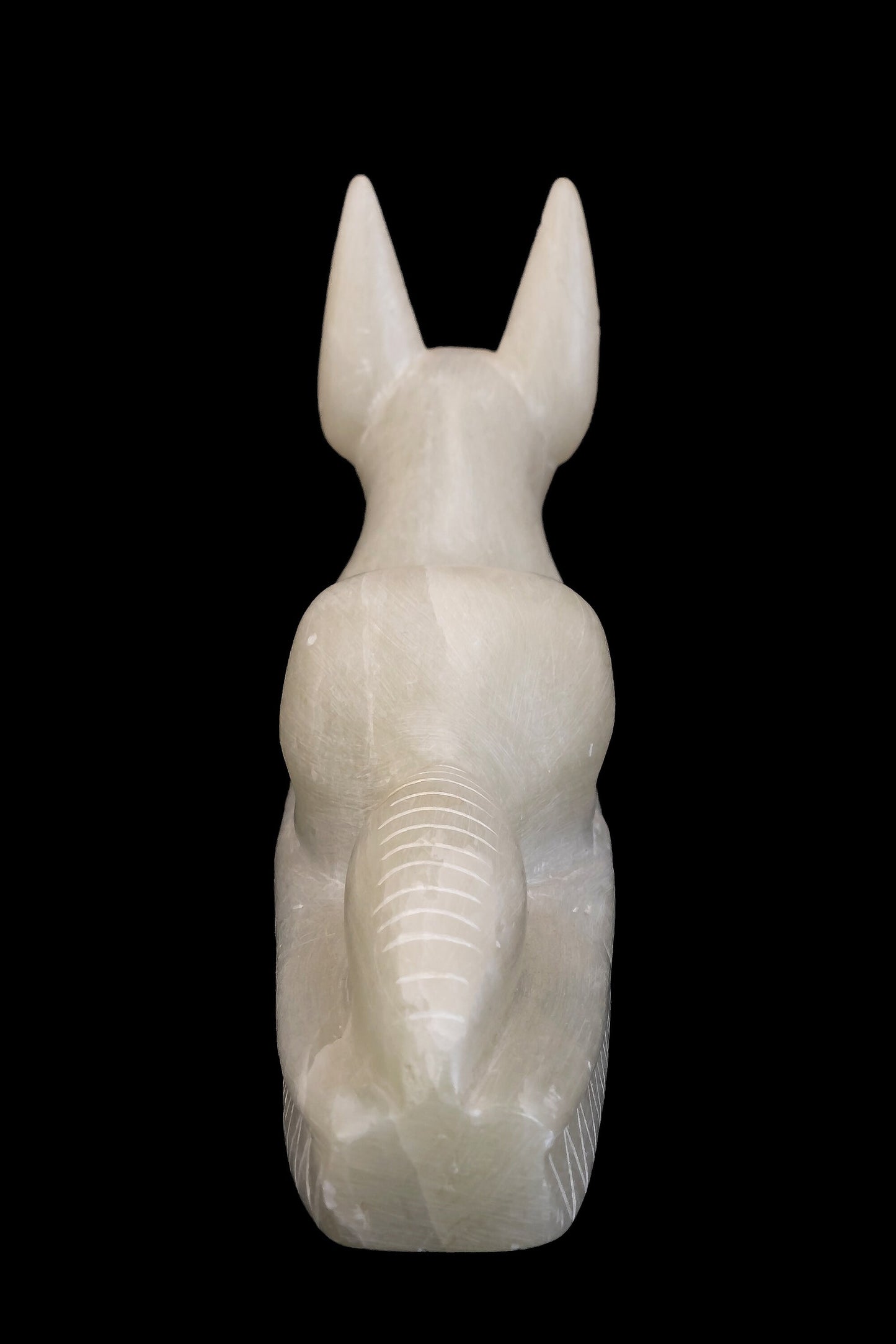 Ancient Egyptian statue of Anubis Jackal Dog made in Egypt