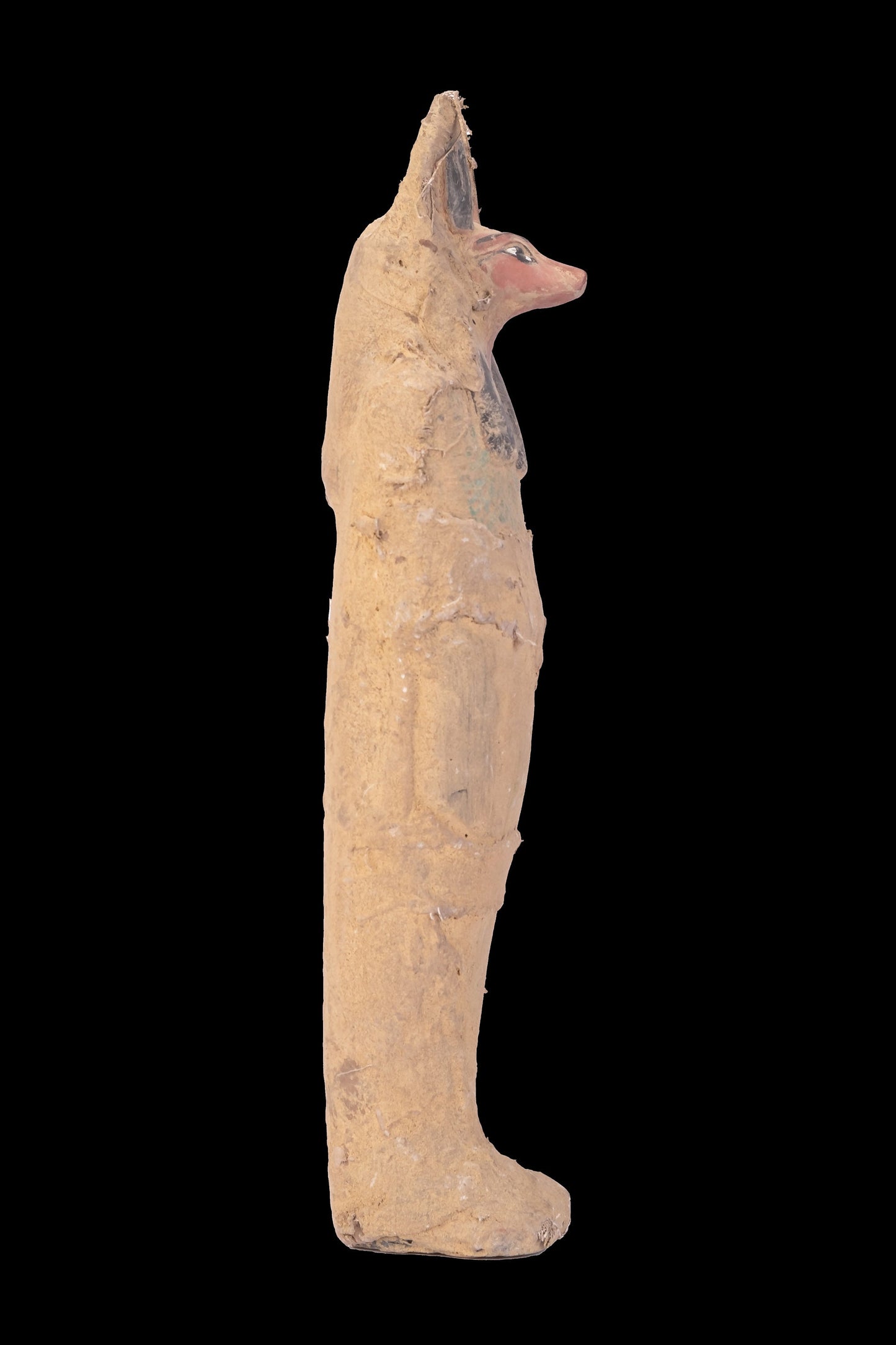 Marvelous Mummified Ushabti of Anubis symbol of afterlife and mummification Human body & Jackal Head Handmade in Egypt